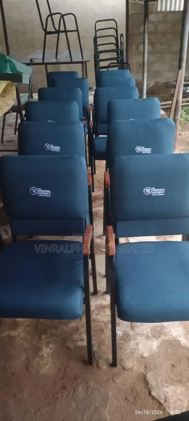 Church Armchair With Logo (Imperial Chair)