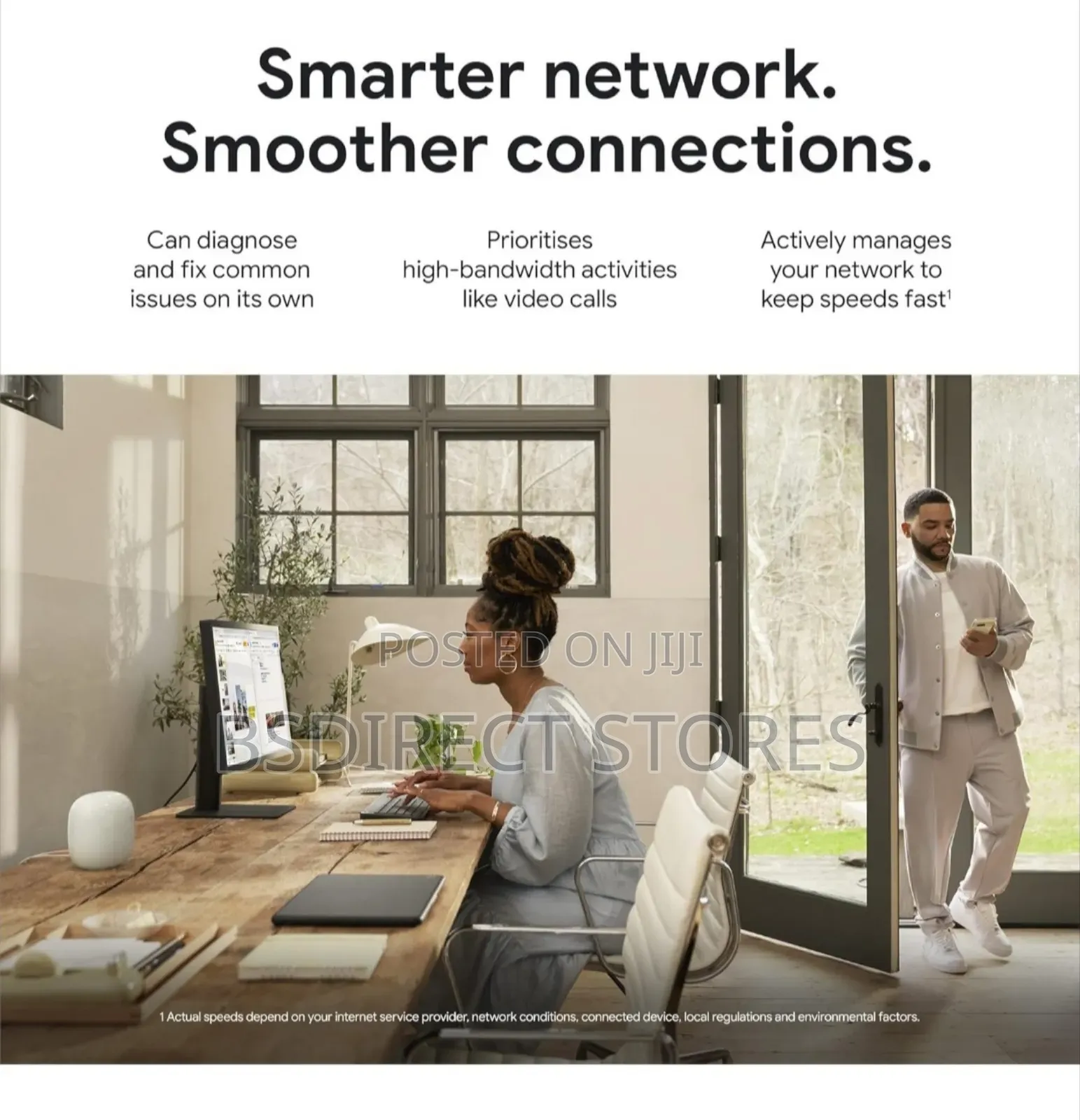 Google Wifi Pro Wi-Fi 6e Reliable Home System Fastest Speed