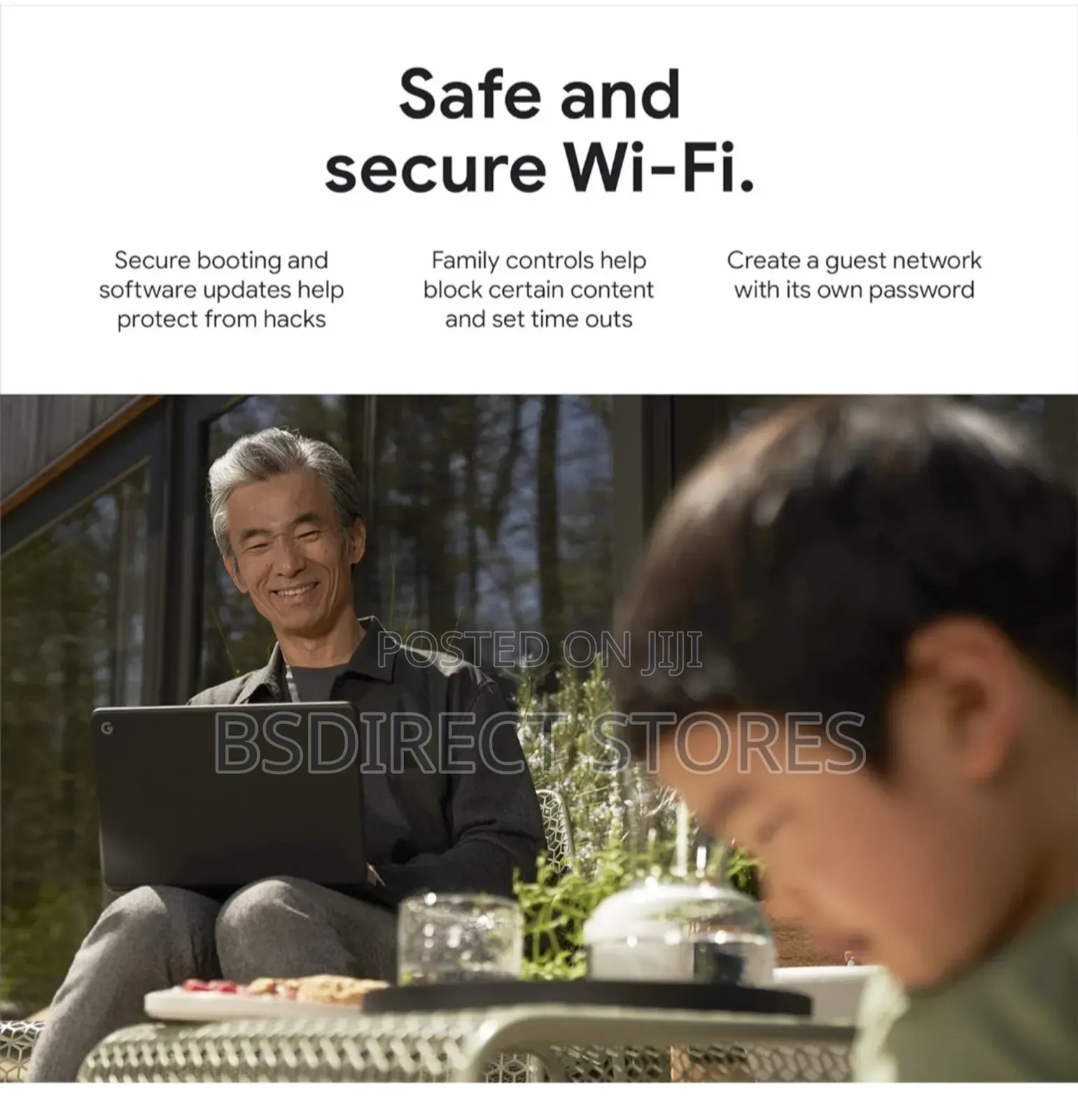 Google Wifi Pro Wi-Fi 6e Reliable Home System Fastest Speed