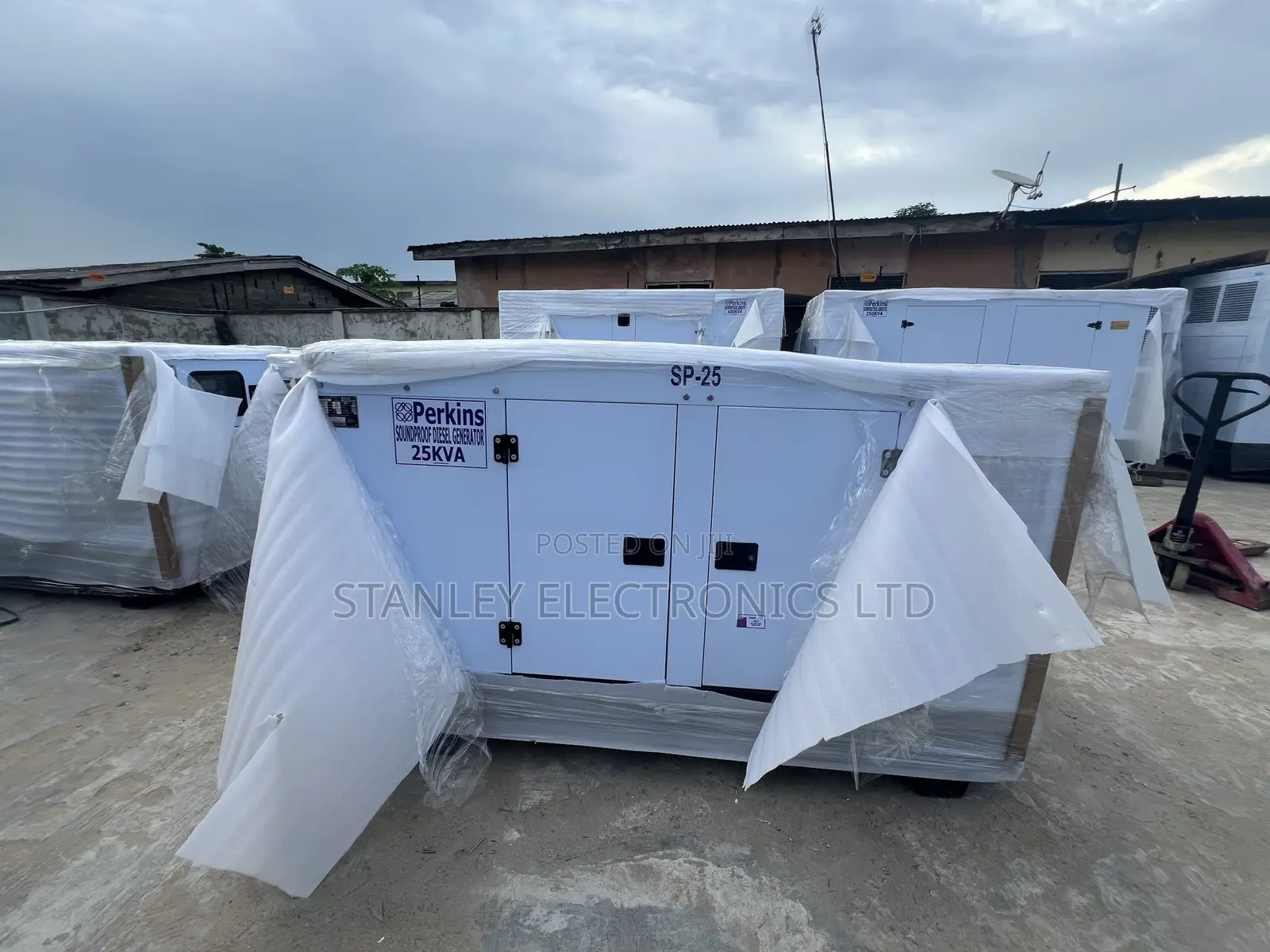 Brand New 25kva Perkins Sp Generator 100% Copper Coil
