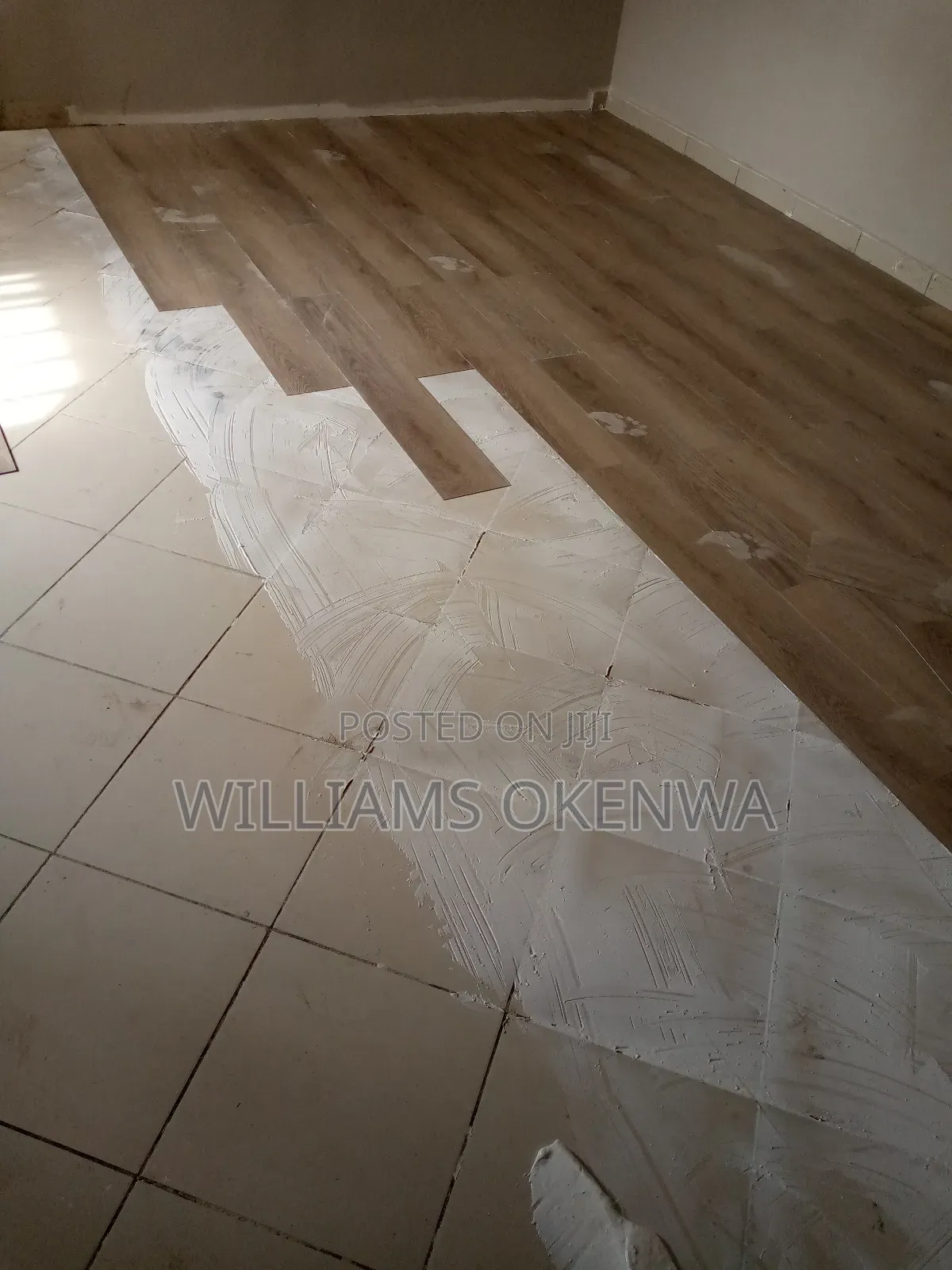 Luxury Vinyl Floor in FCT (100 Percent Water Resistant)