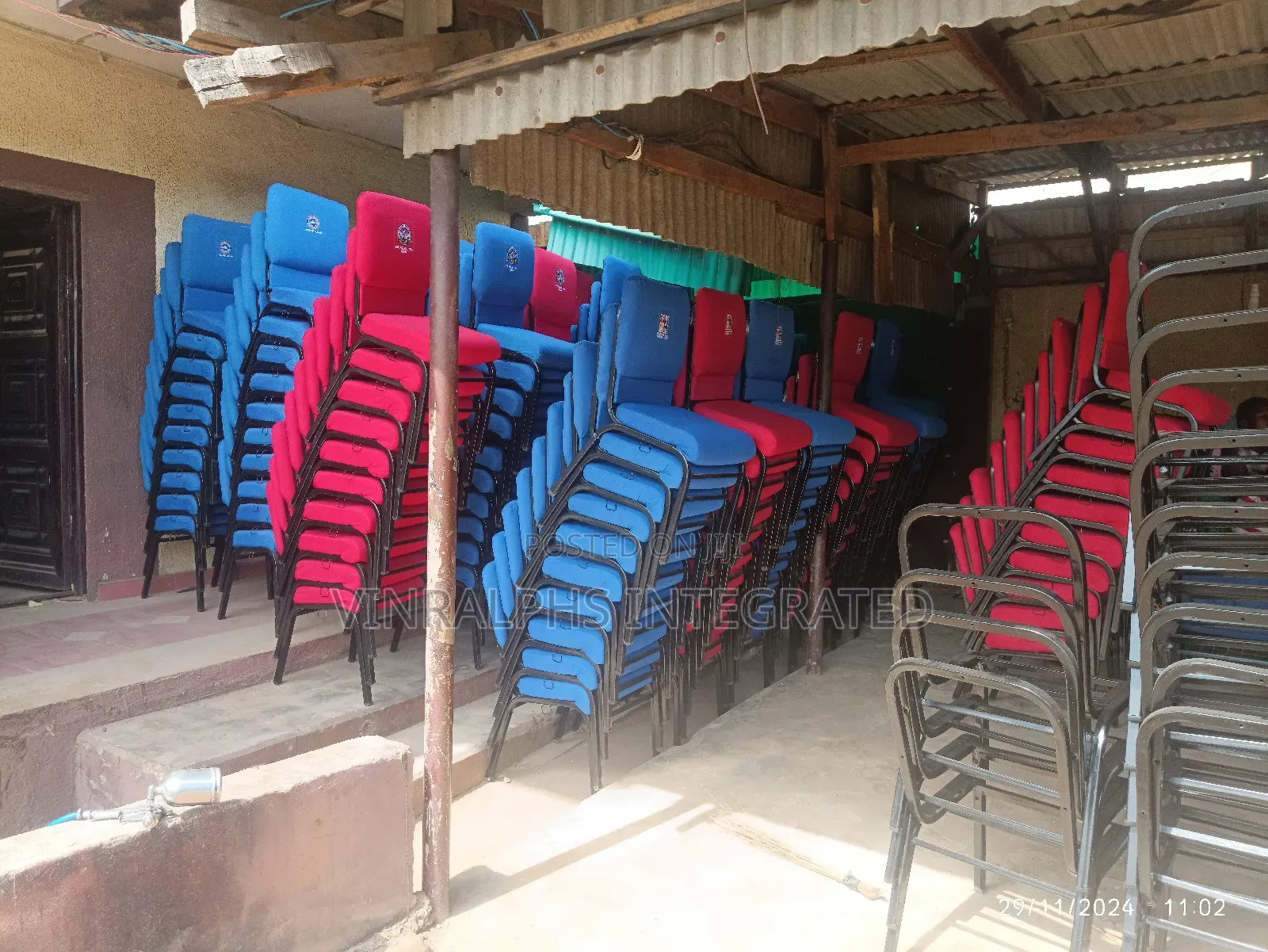 Church Chair With Logo