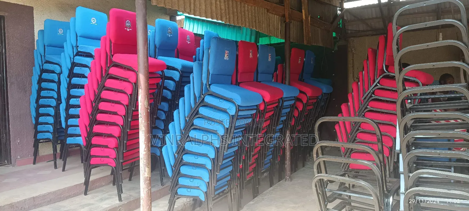 Church Chair With Logo