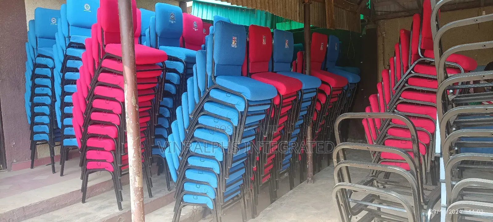 Church Chair With Logo