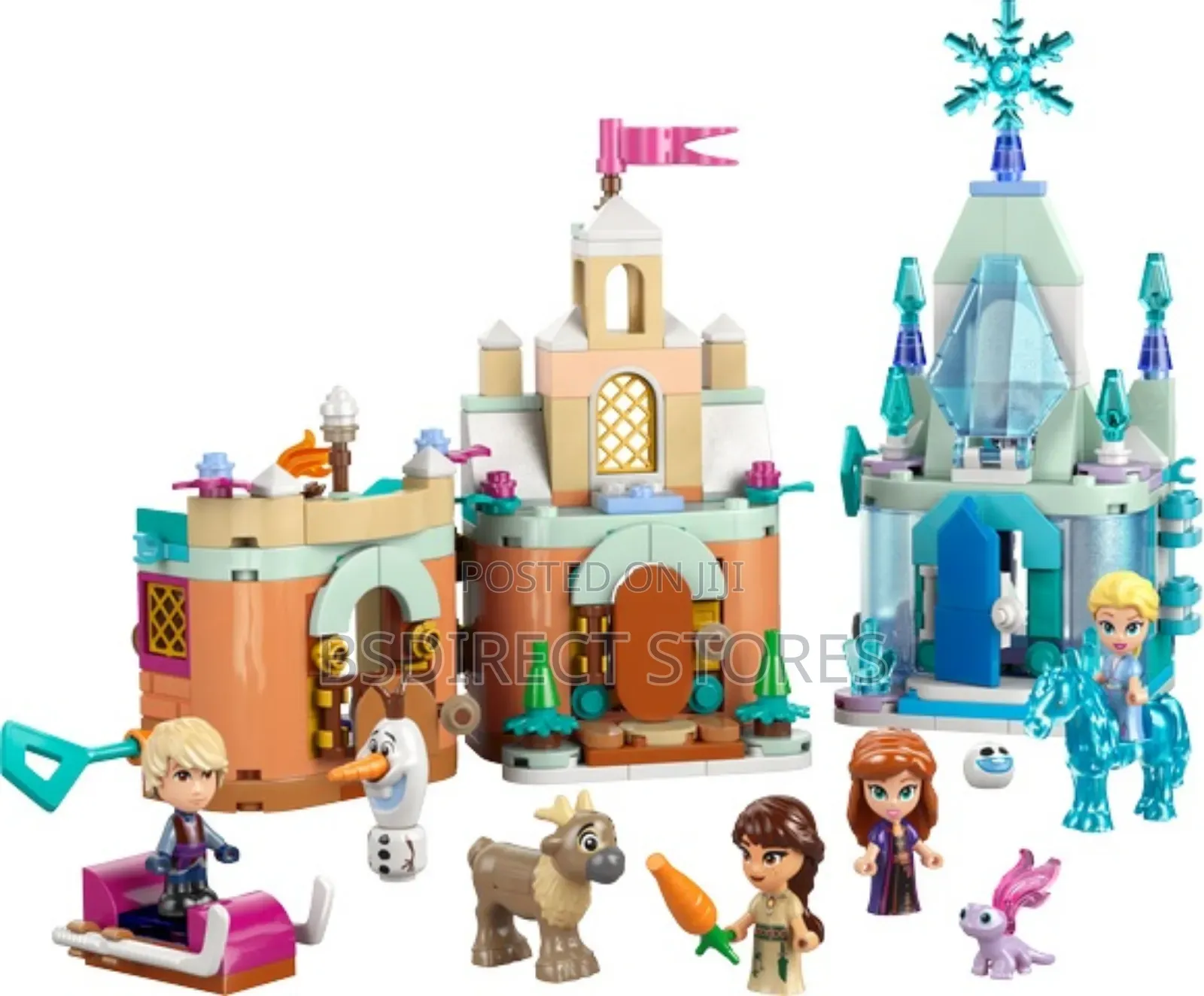 Lego Disney Mini Arendelle Castle Elsas Ice Palace 306 PCS