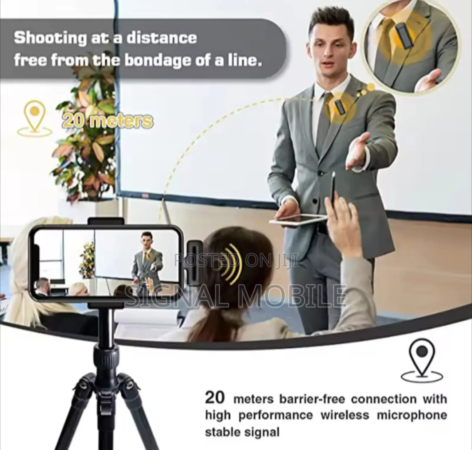 Muvit J13 Type C Double Wireless Microphone