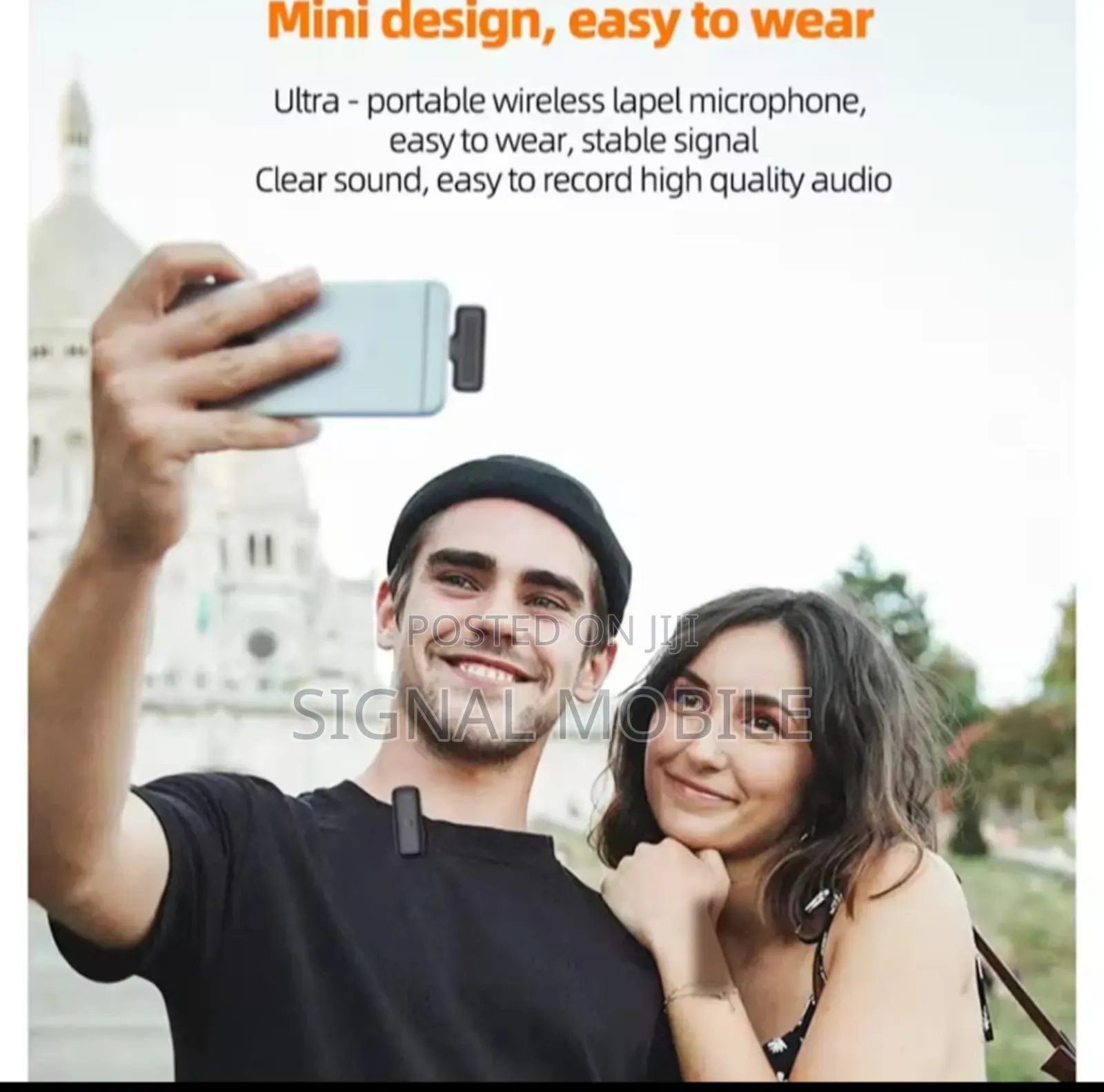Wireless iPhone Type C Microphone Muvit J13