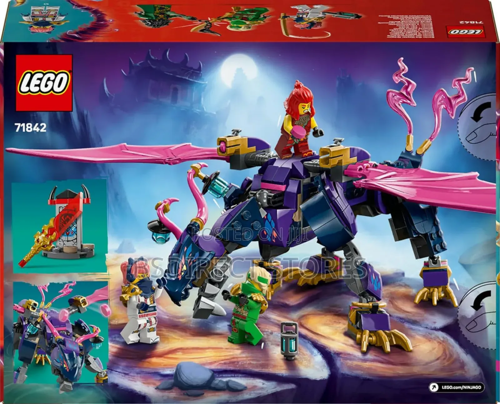 Lego 71842 Rontu the Master Dragon - Lego Ninjago 381 PCS
