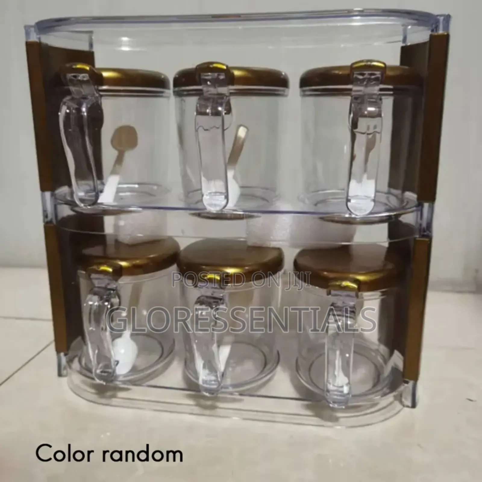 Seasoning Box Spice Containers With Stand