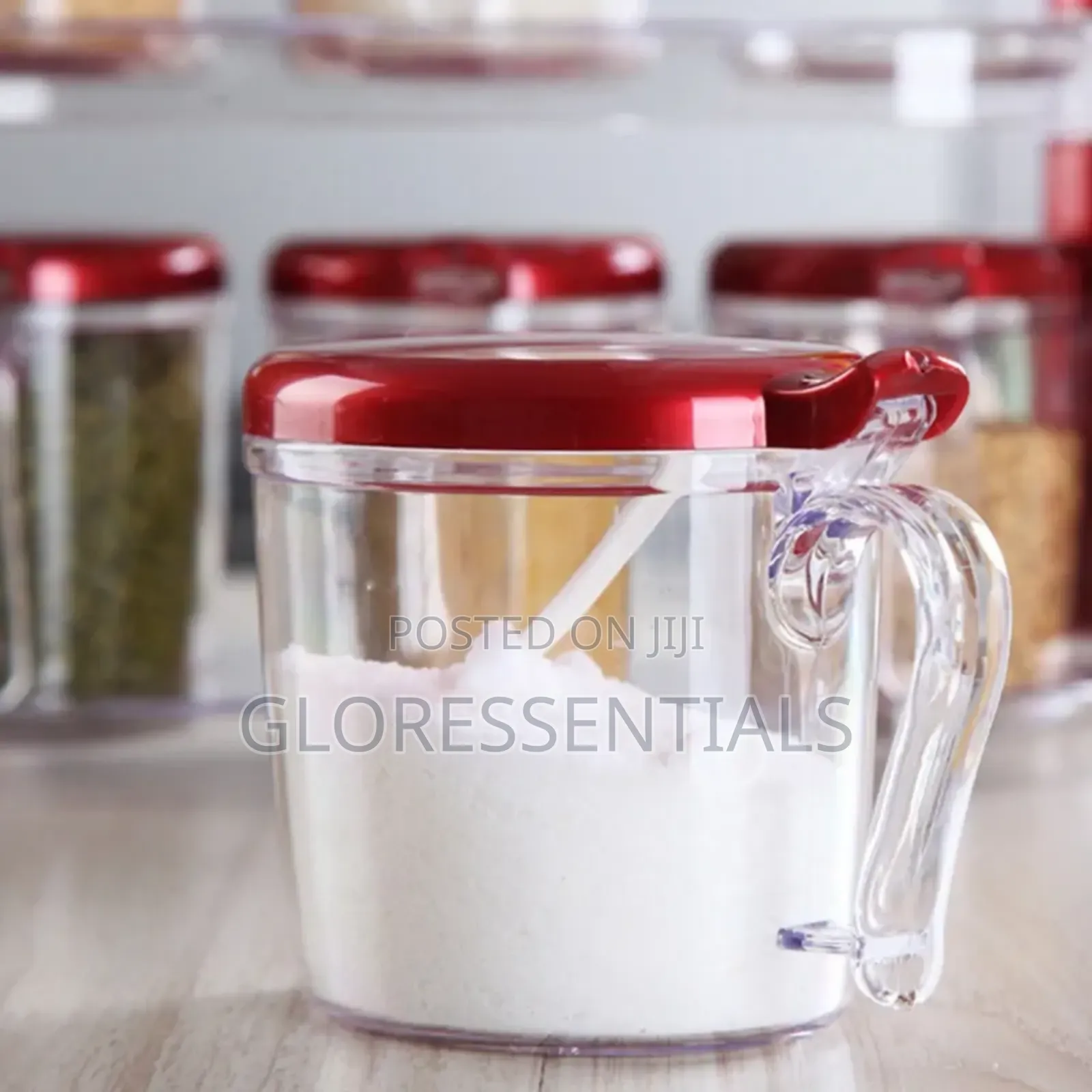 Seasoning Box Spice Containers With Stand