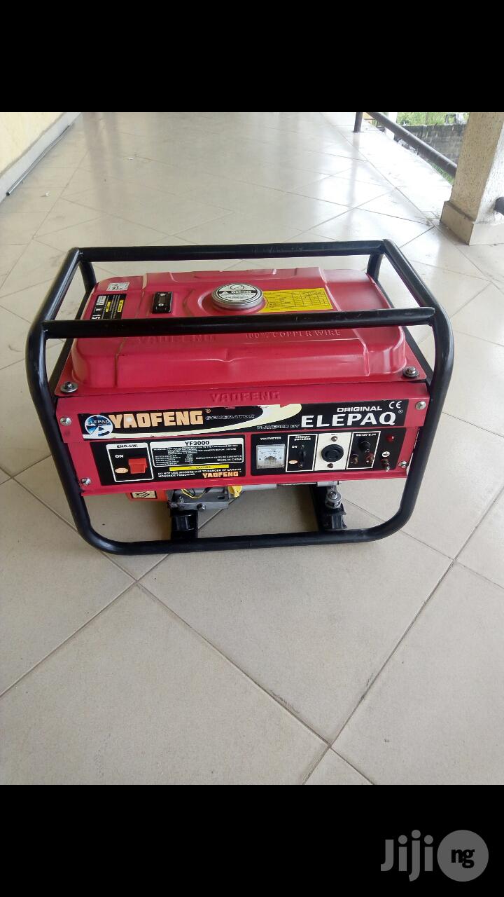 Almost New 2.8KVA Very Clean ELEPAQ YF3000 Copper Generator