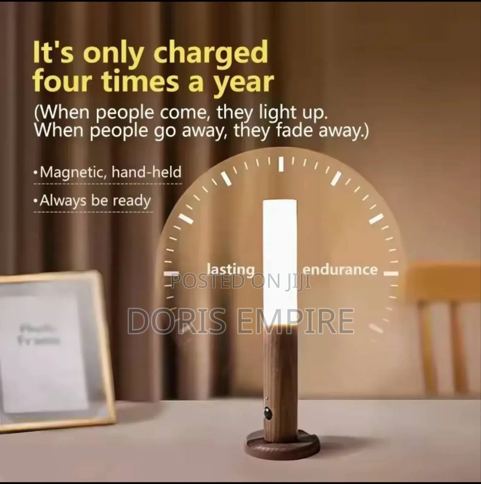 Led Night Light Motion Sensor Usb Charging Hallway.