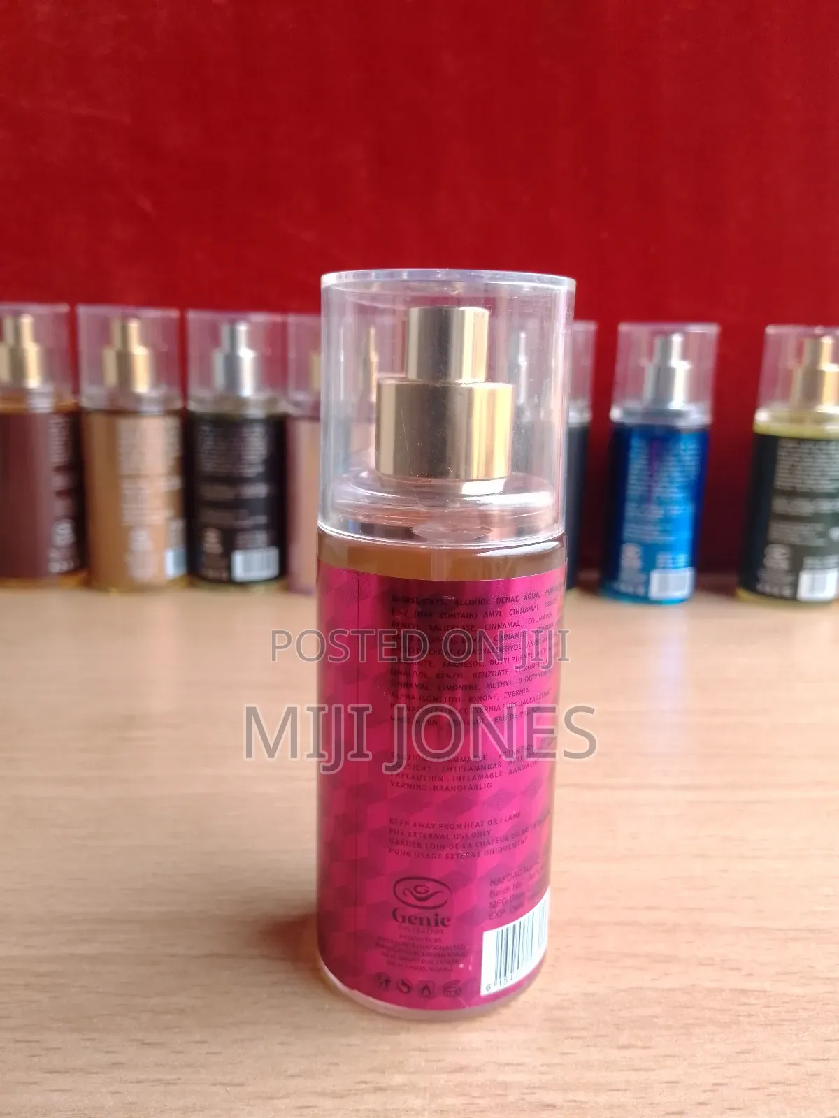 Genie's Valentinho 88ml Body Spray