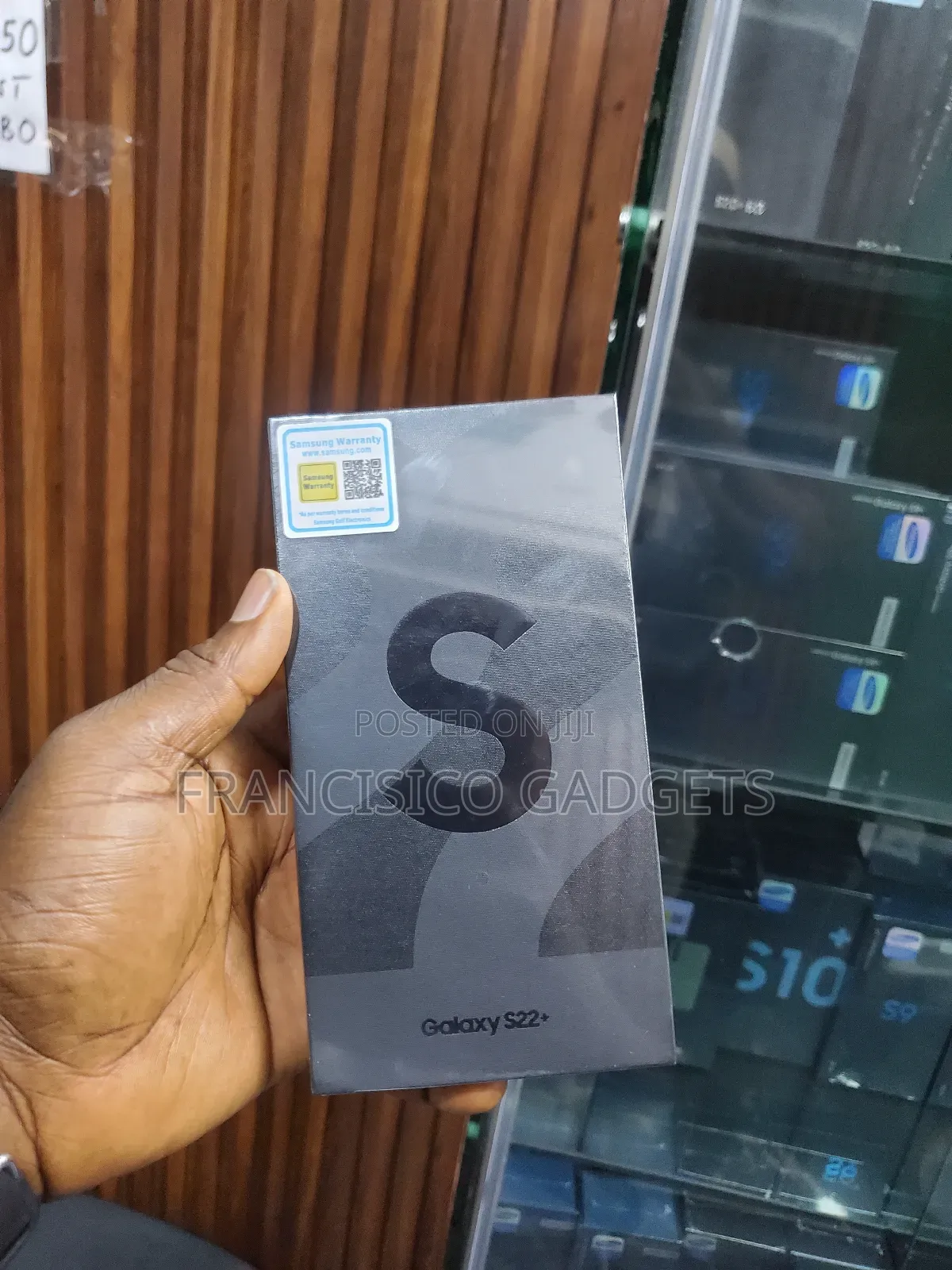 New Samsung Galaxy S22+ 5G 256 GB Black