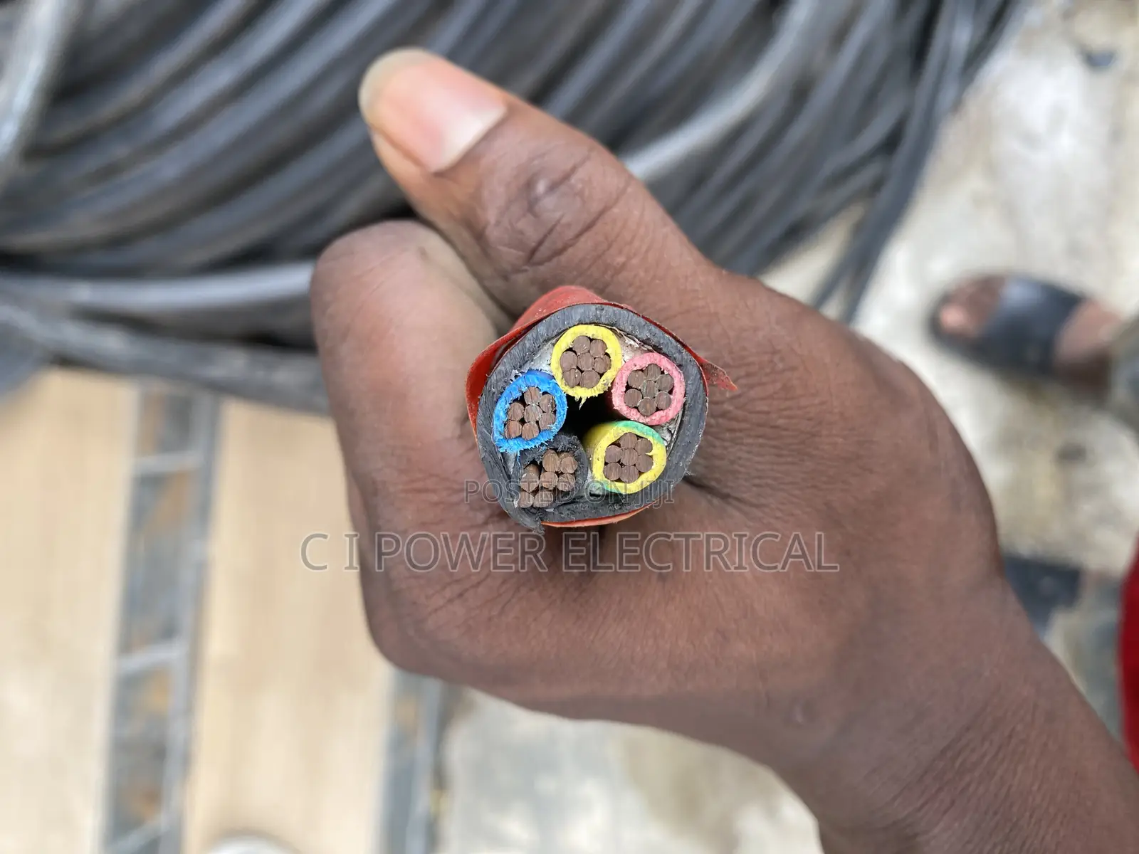 10mm 5 Core Copper Cable – Reliable 3 Phase Power Cable