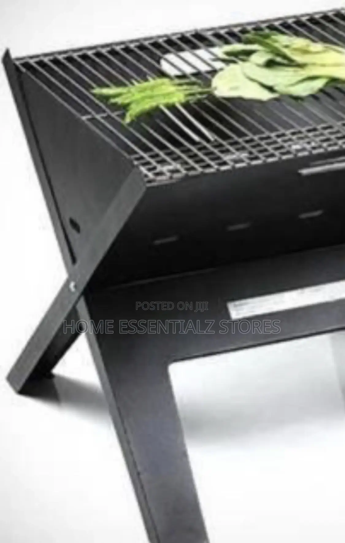 Steel Foldable X Shape Barbecue Bbq Charcoal Grill