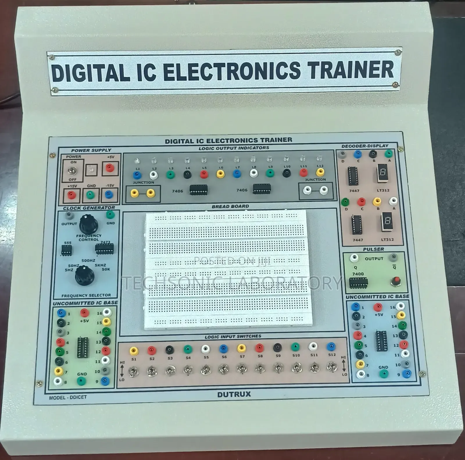 Digital Ic Electronics Trainer