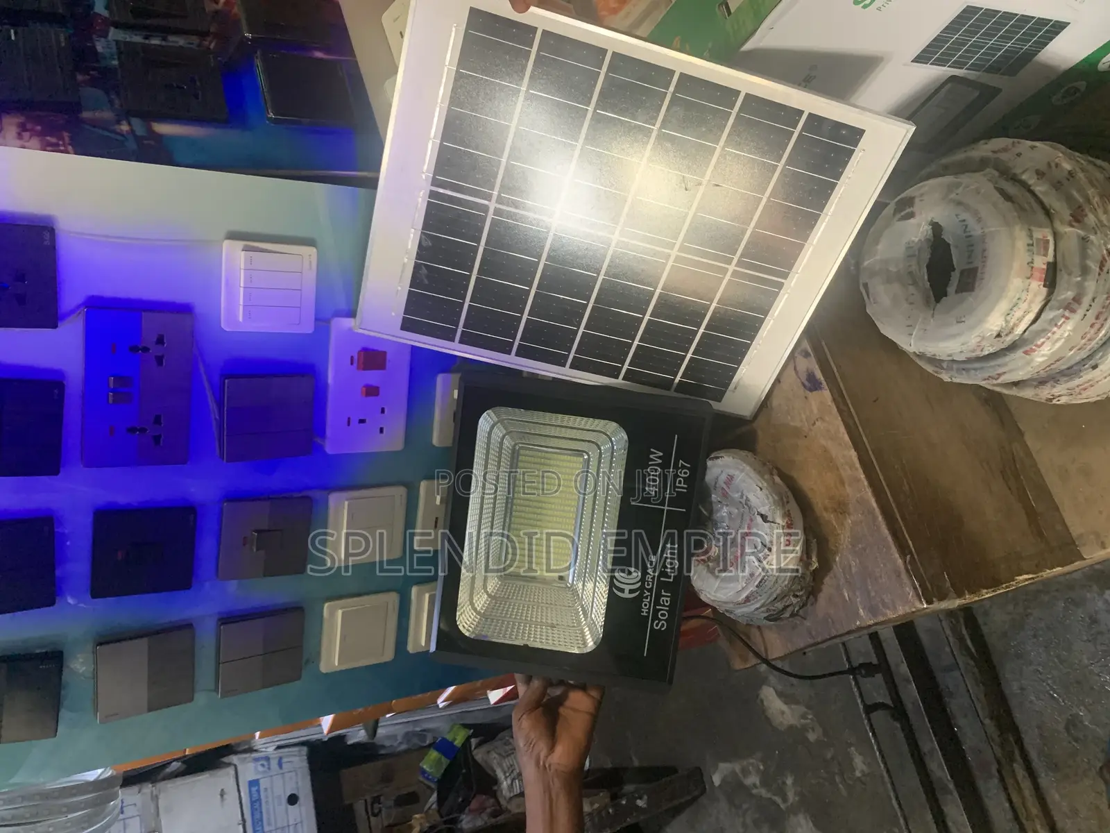 Classic Solar Flood Light