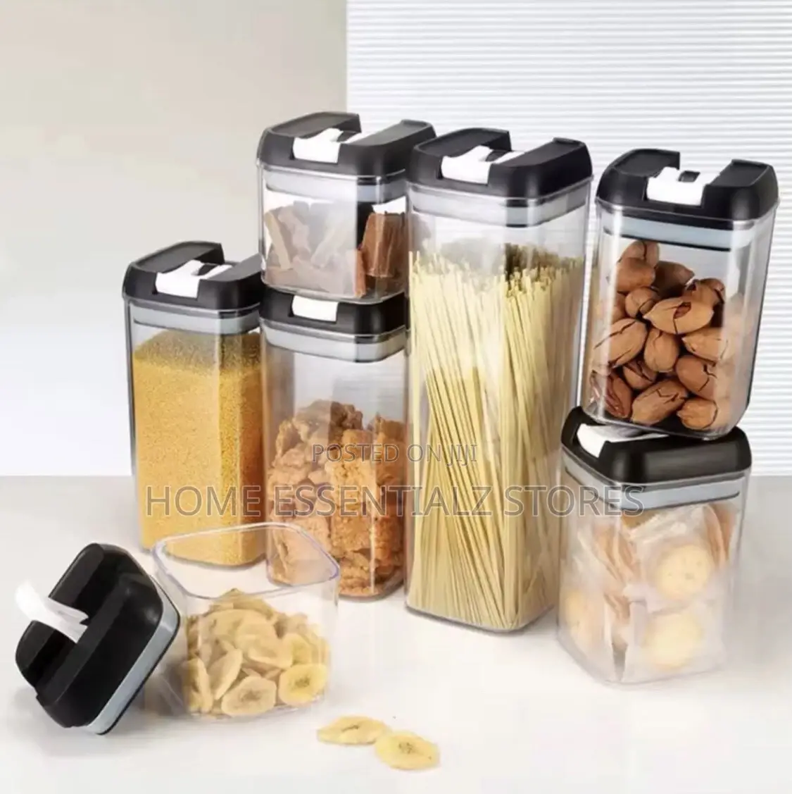 Airtight Food Storage Containers With Lids - 7 Pieces Food Container