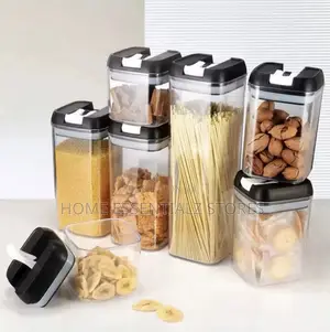 Airtight Food Storage Containers With Lids - 7 Pieces Food Container