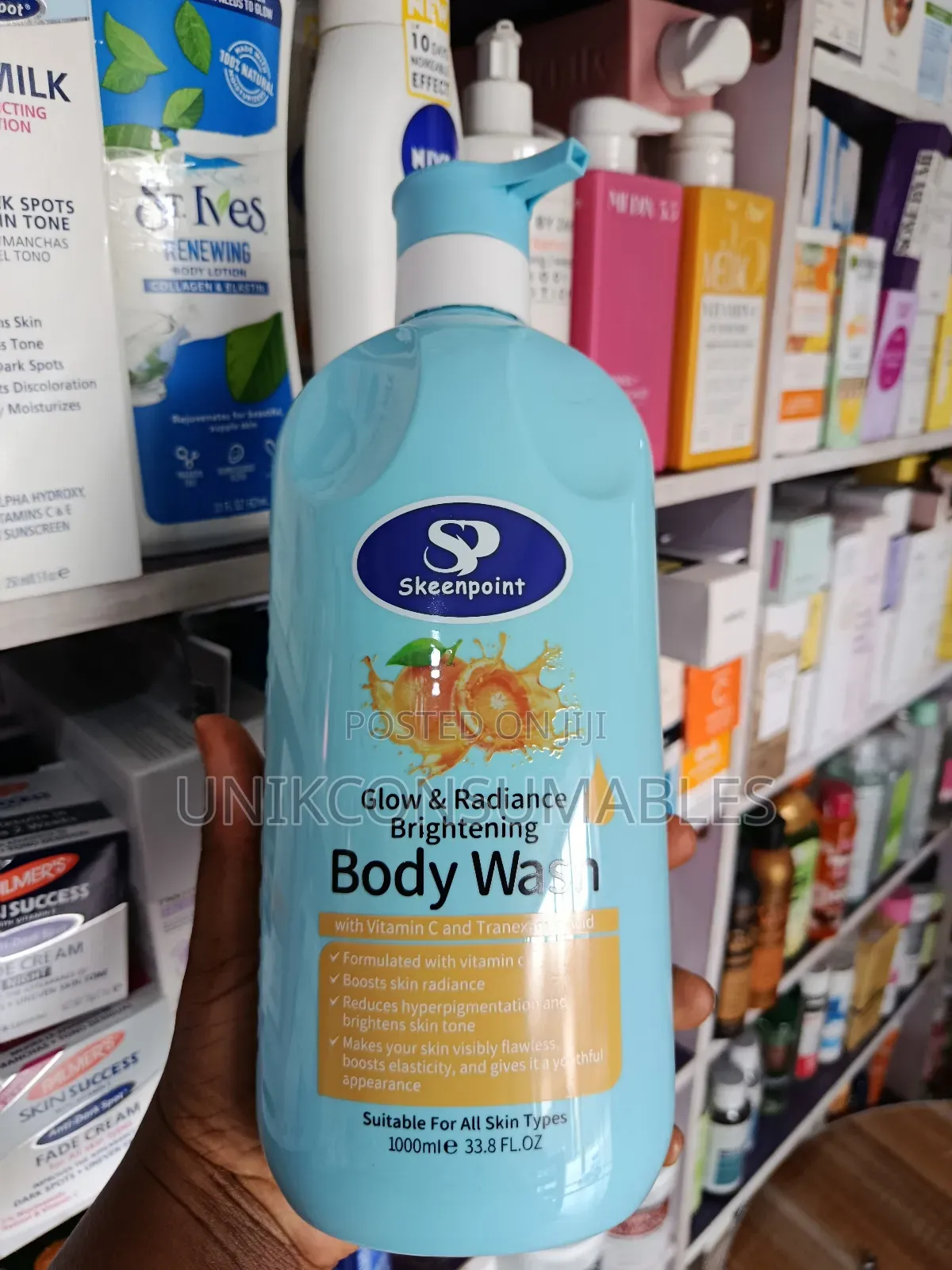 Skeenpoint Glow & Radiance Brightening Body Wash 1000ml
