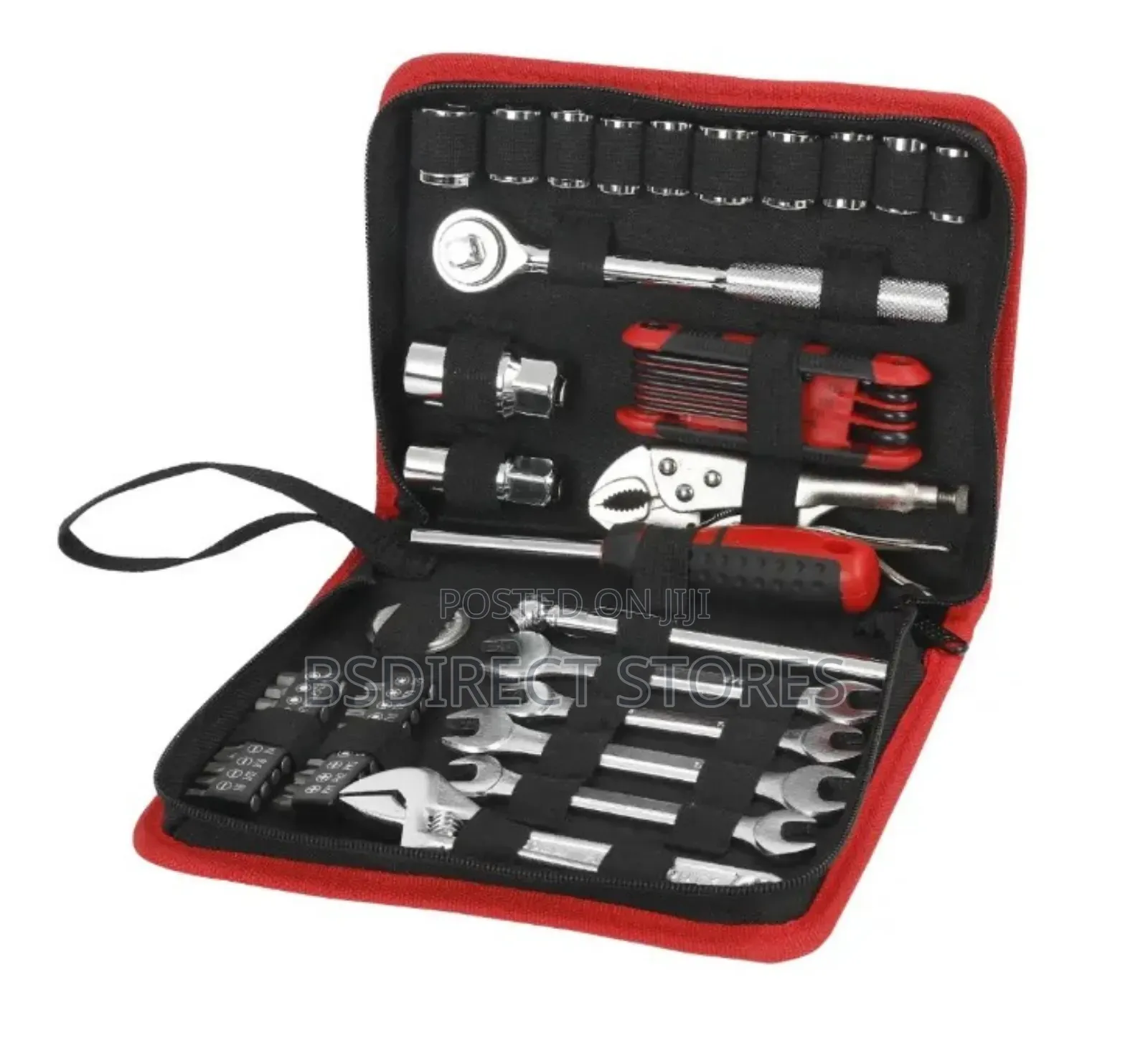Workpro 51pc Car Motorcycle Road Heavy Duty Steel Tool Set