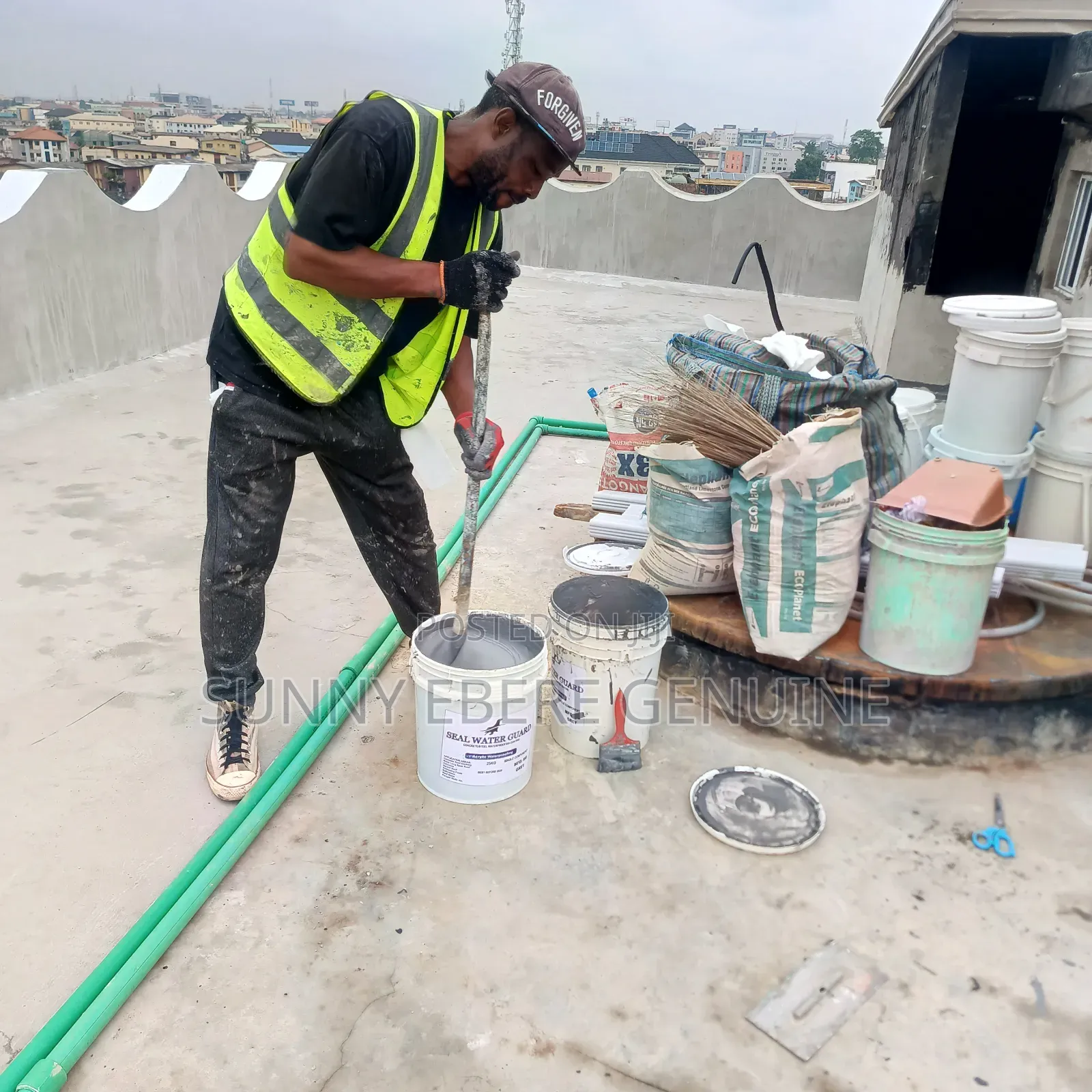 Flat Roof Concrete Waterproofing