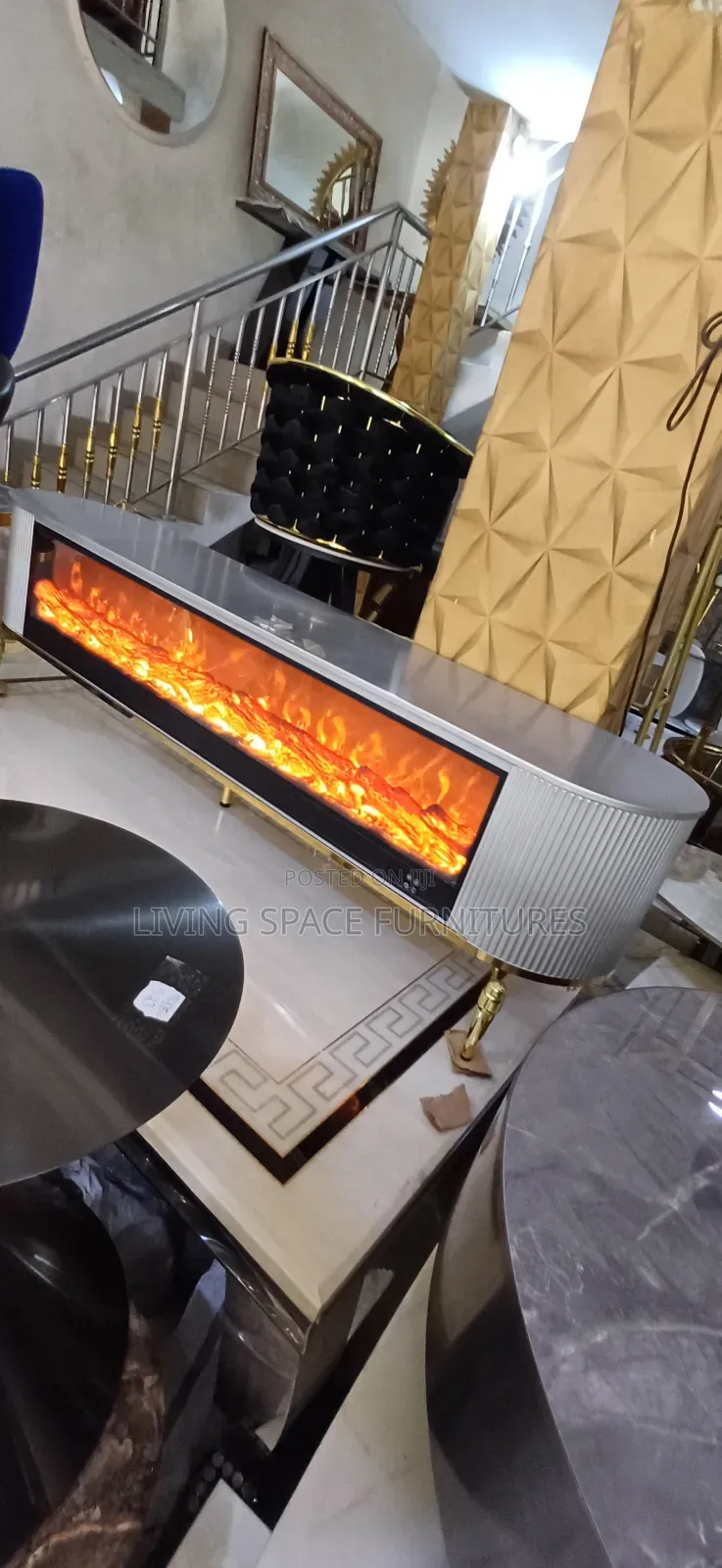 Executive Fireplace Tv Stand