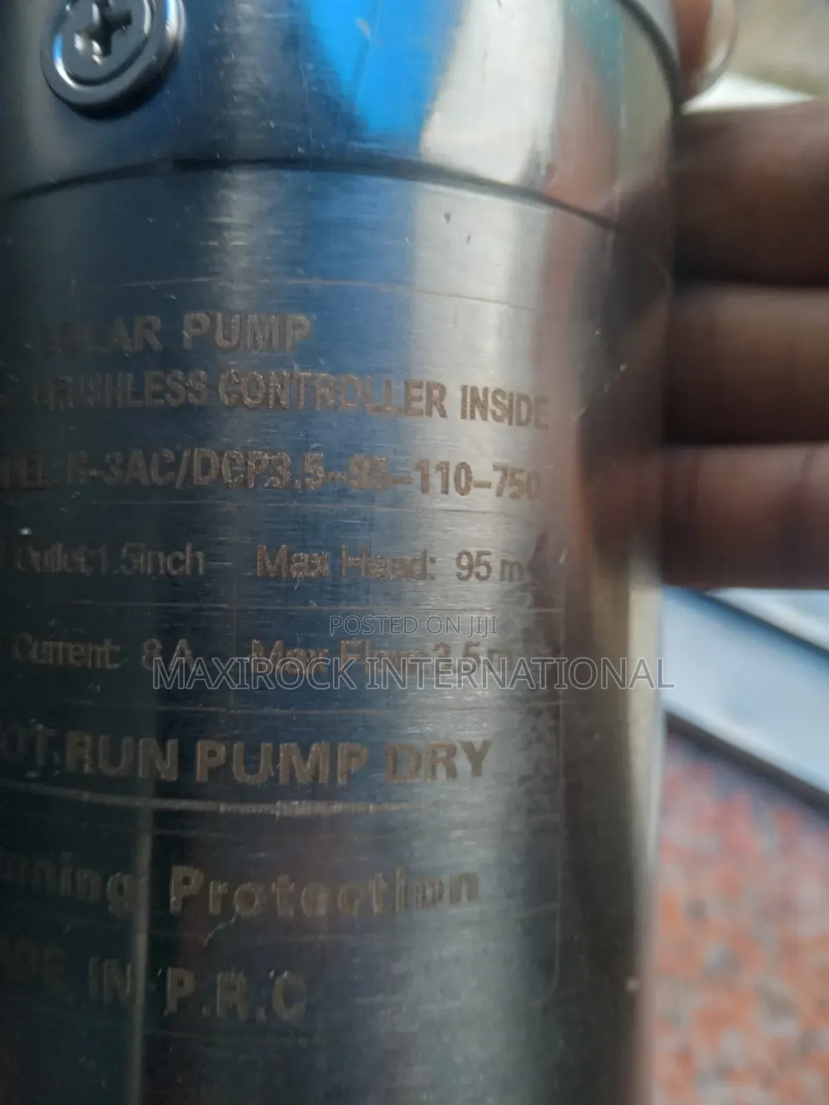 1hp Ac/Dc Hybrid Solar Pump 95m