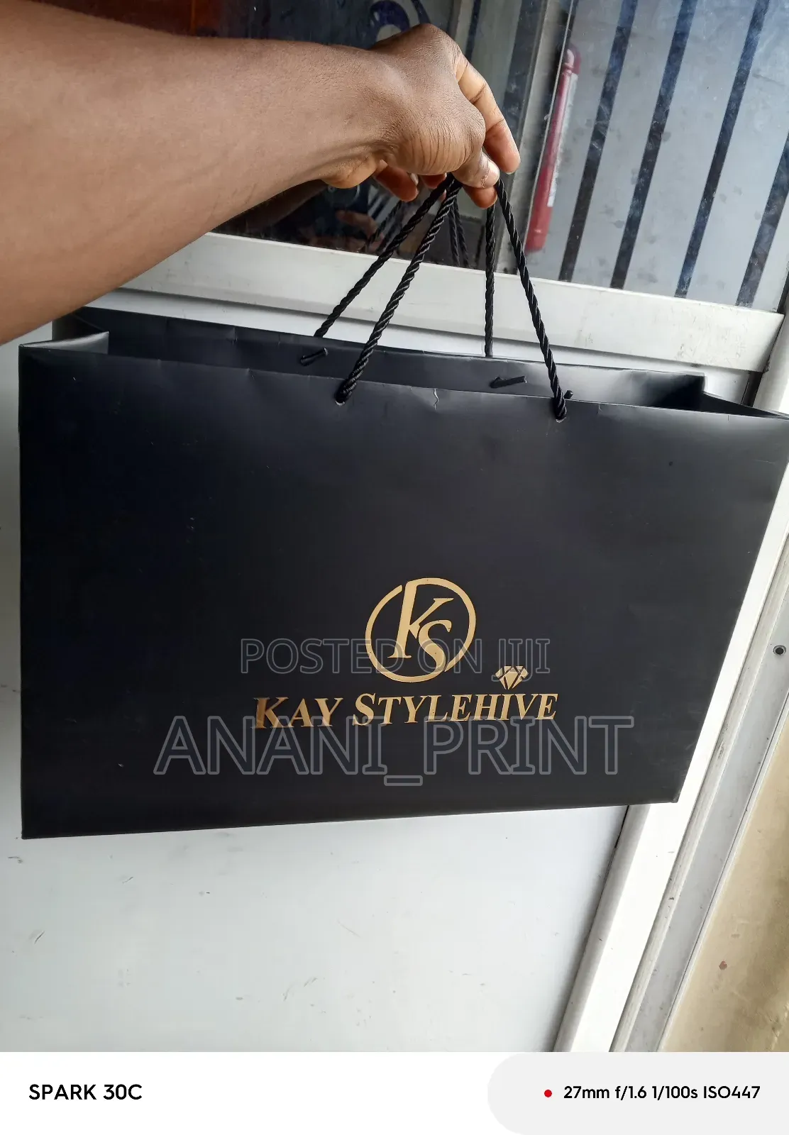 Foil Carrier Bag With Foil
