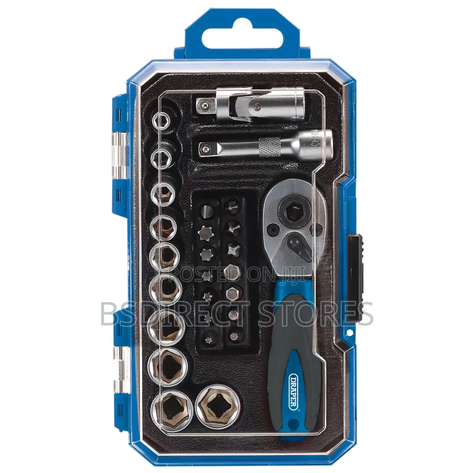 Draper Metric Mini Socket Set (1/4 Inch Square Drive)- 27pcs