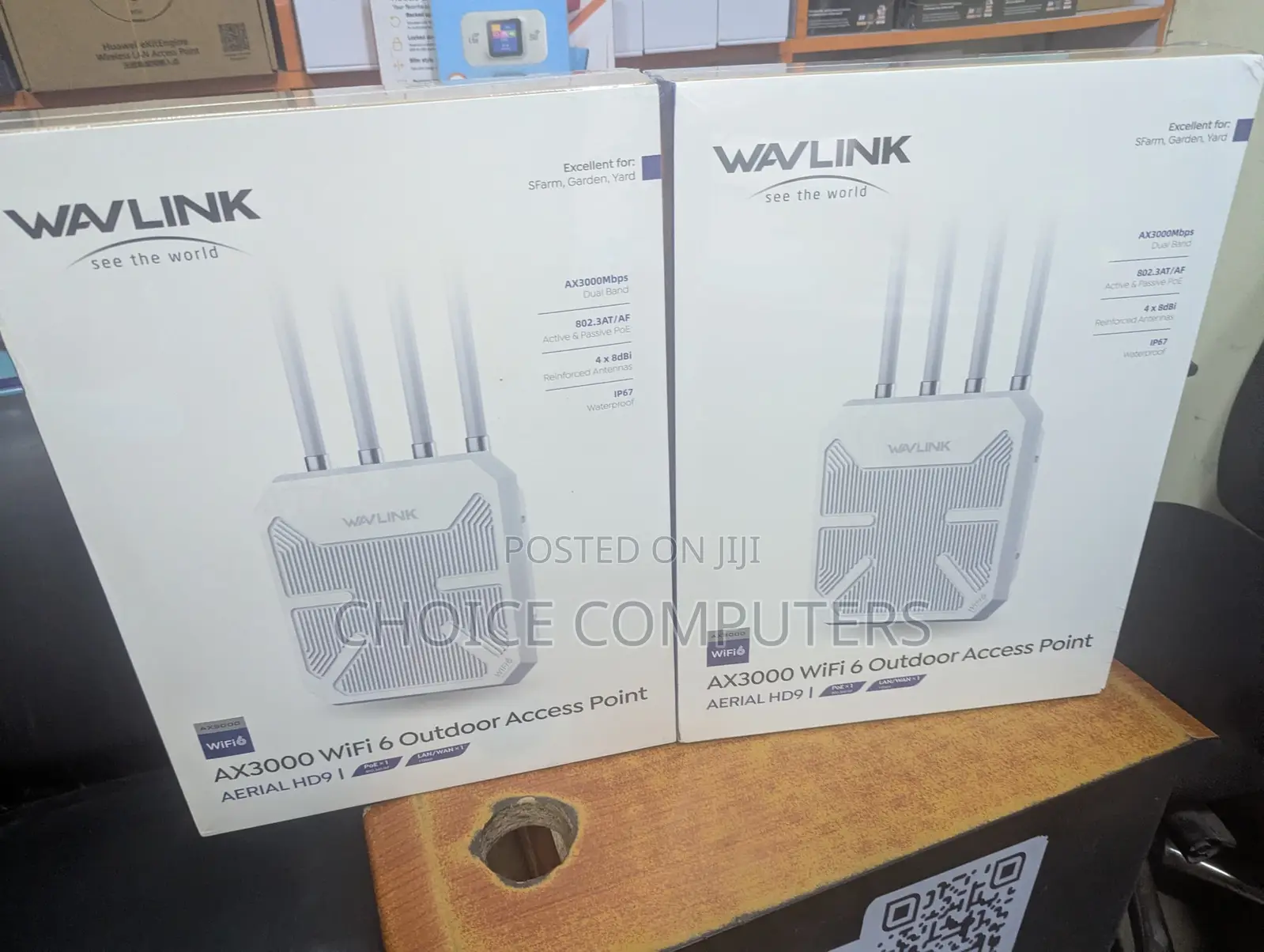 Wn588hx3 - Ax3000 Dual Band Wifi6 Outdoor Access Point
