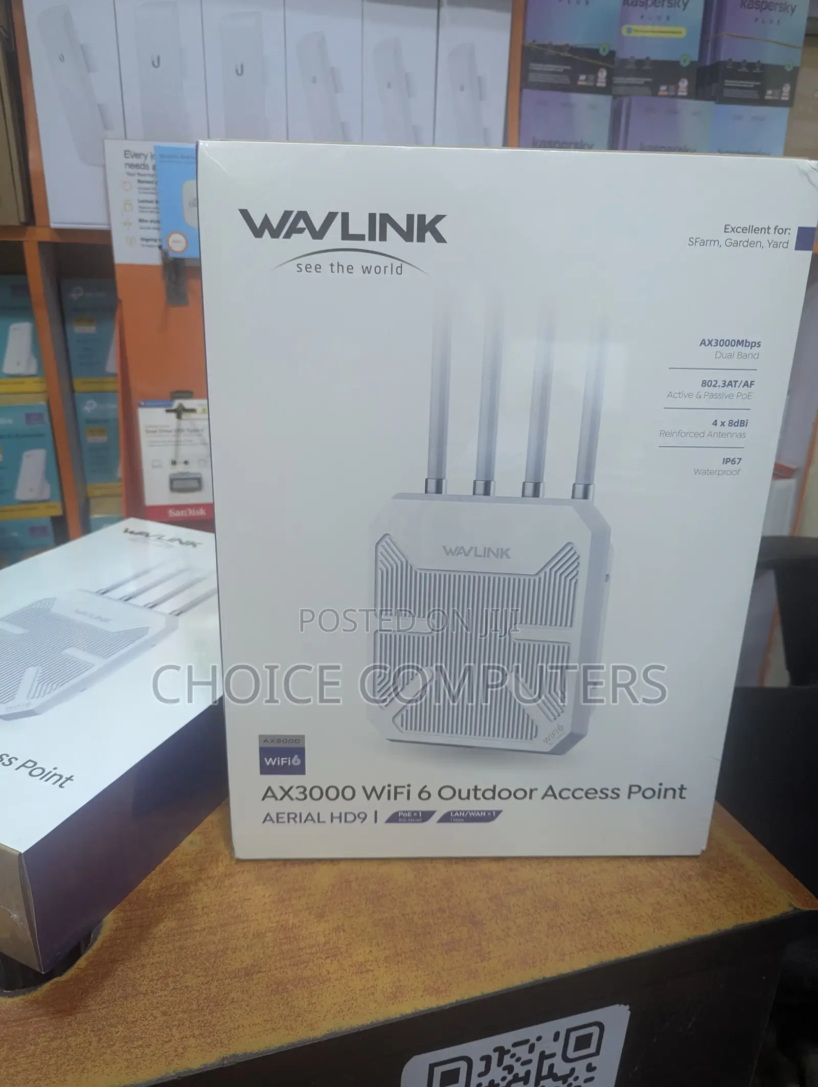 Wn588hx3 - Ax3000 Dual Band Wifi6 Outdoor Access Point