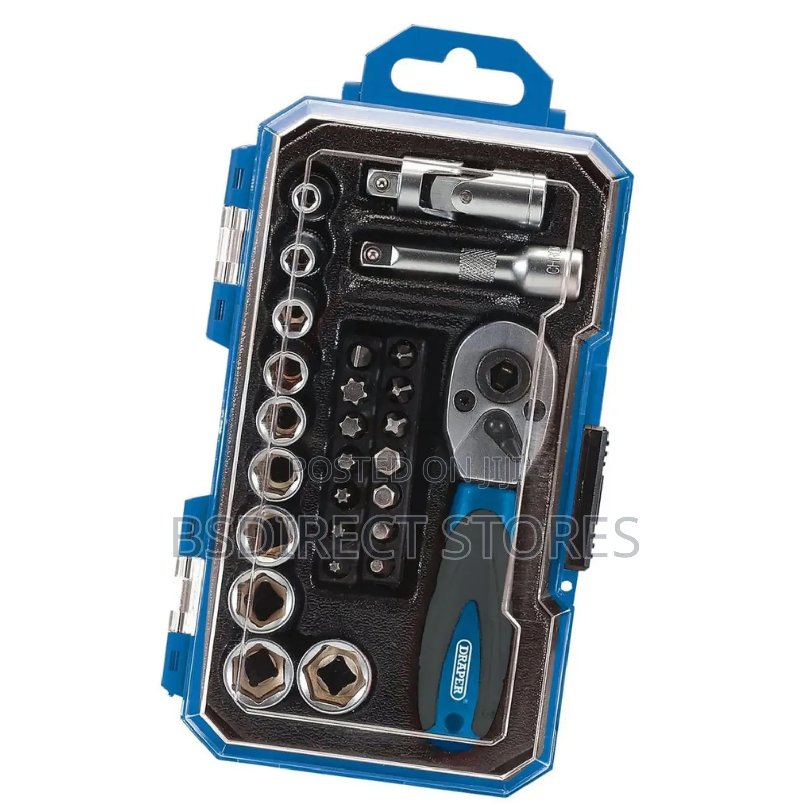 Draper Metric Mini Socket Set (1/4 Inch Square Drive)- 27pcs