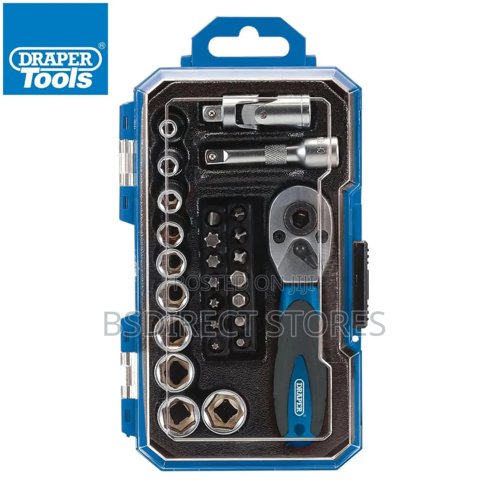 Draper Metric Mini Socket Set (1/4 Inch Square Drive)- 27pcs