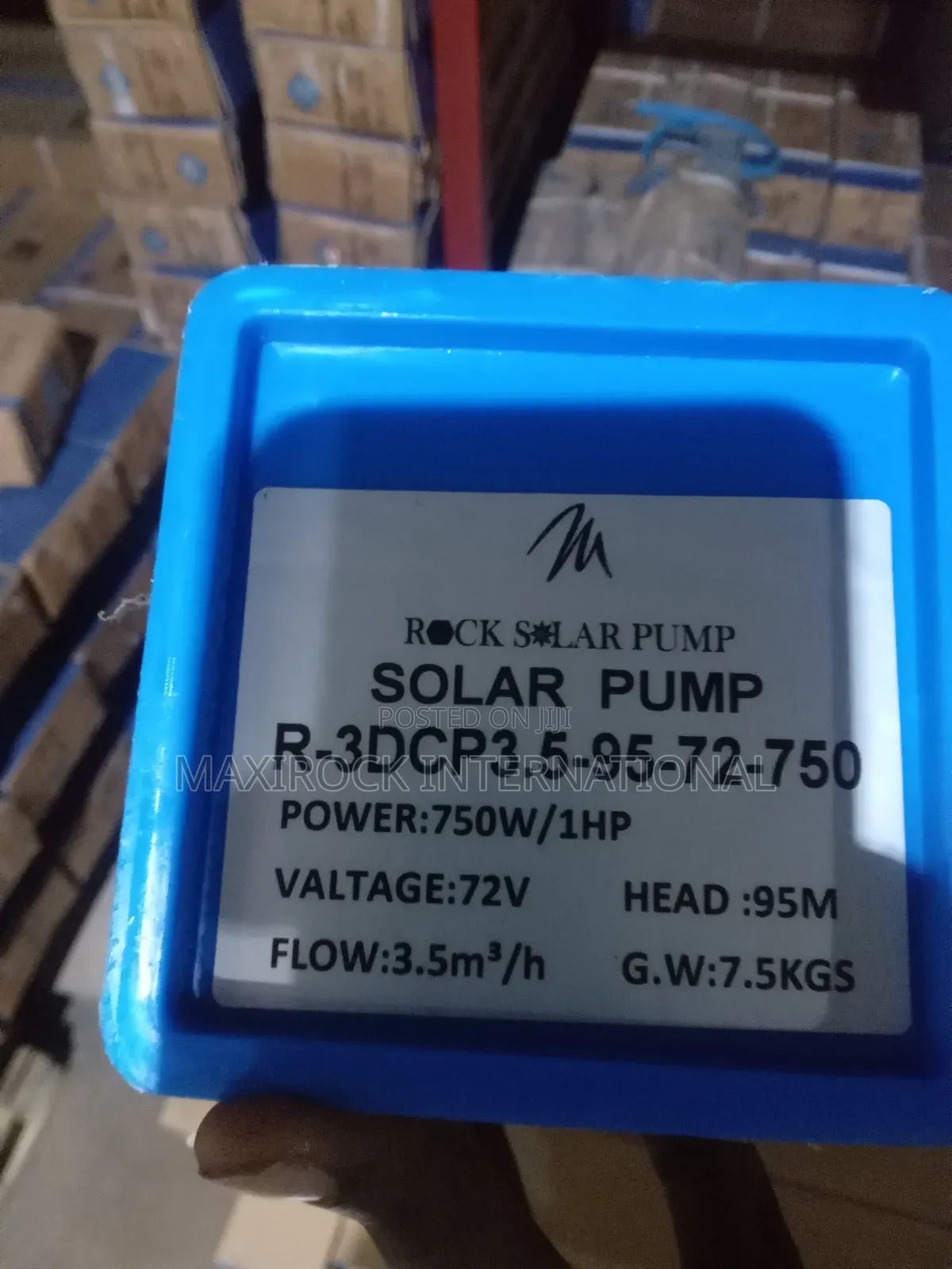 1hp Dc Solar Submersible Pump 95m