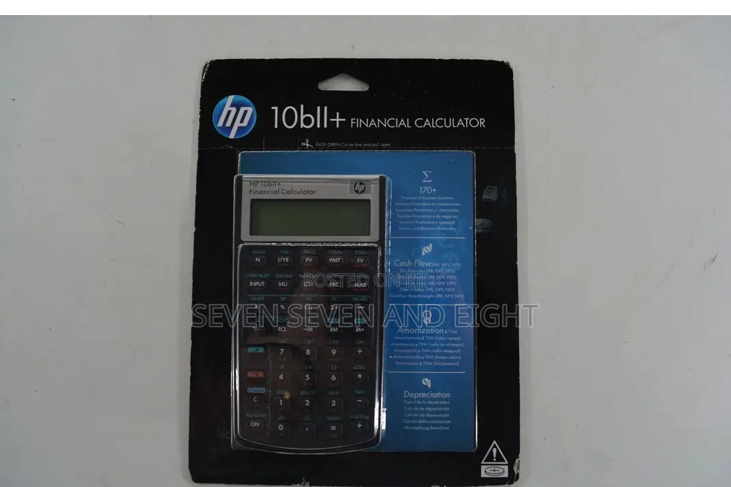 HP 10bii+ Plus Financial Calculator for Cfa, CFP Garp FRM