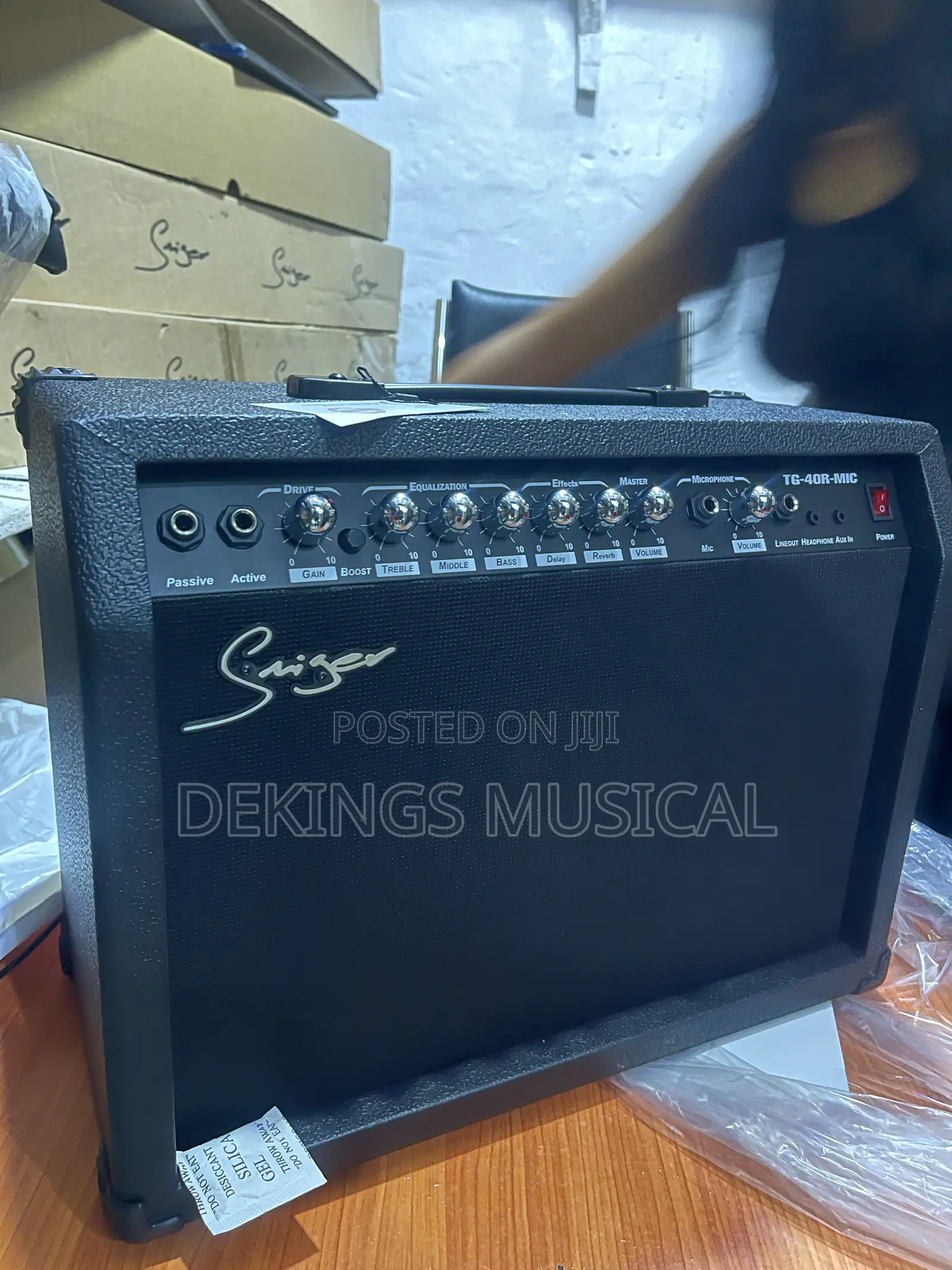 Smiger Tg-40gr Mic Lead Electric Guitar Combo
