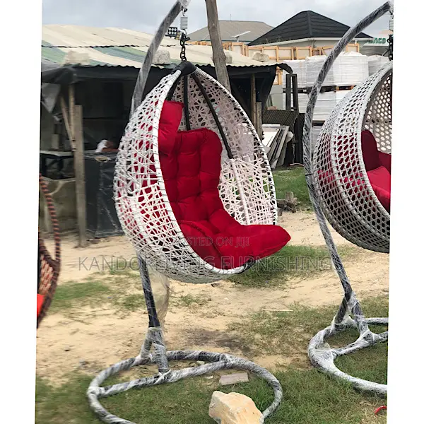 Rattan Swing Chair With Cushion