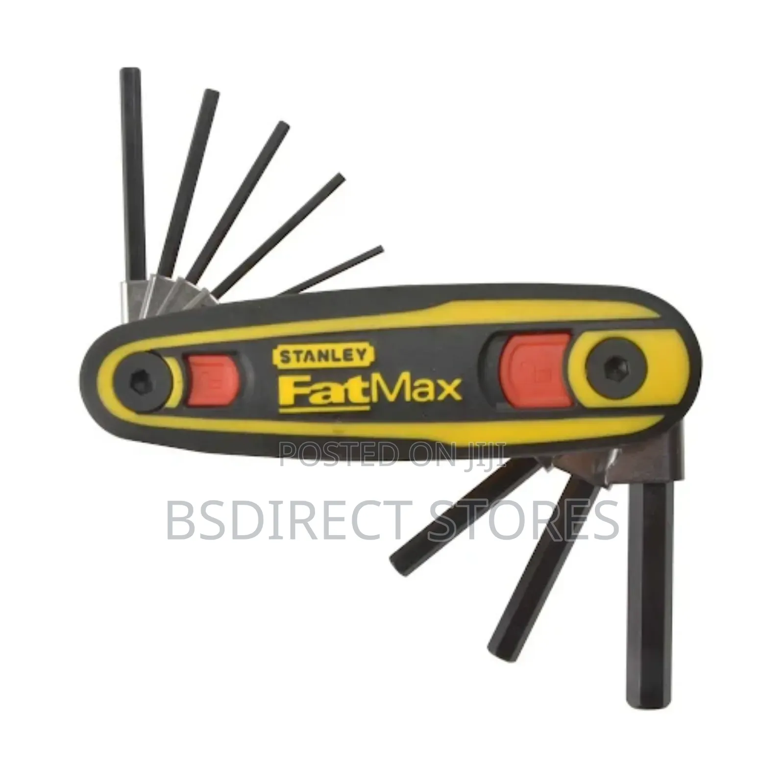 Stanley 0-97-552 Fatmax Hex Key Metric Folding Set (8 Piece)