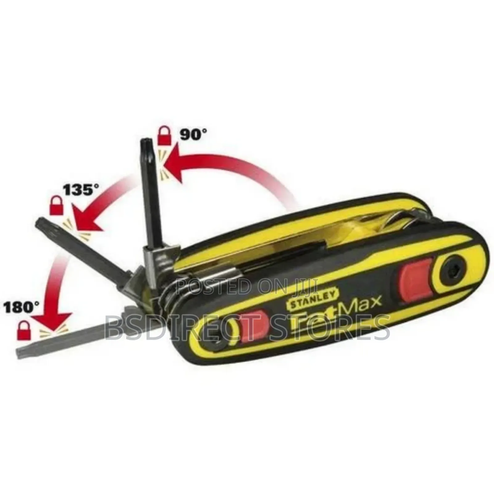 Stanley 0-97-552 Fatmax Hex Key Metric Folding Set (8 Piece)