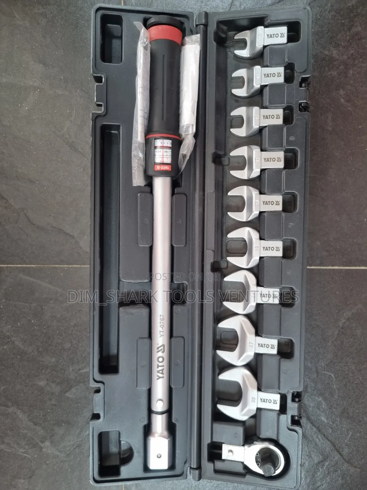 Yato Torque Wrench 1/2 Dr-40-200 With Accessories(13-30mm)