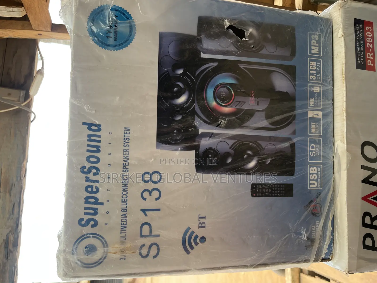 Supersound (Sp138) 3.1 Home Theater
