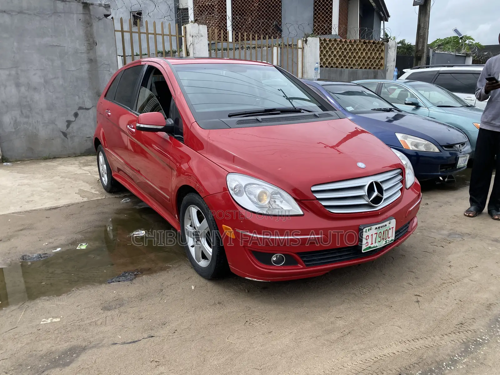 Mercedes-Benz B-Class B200 Petrol 2010 Red