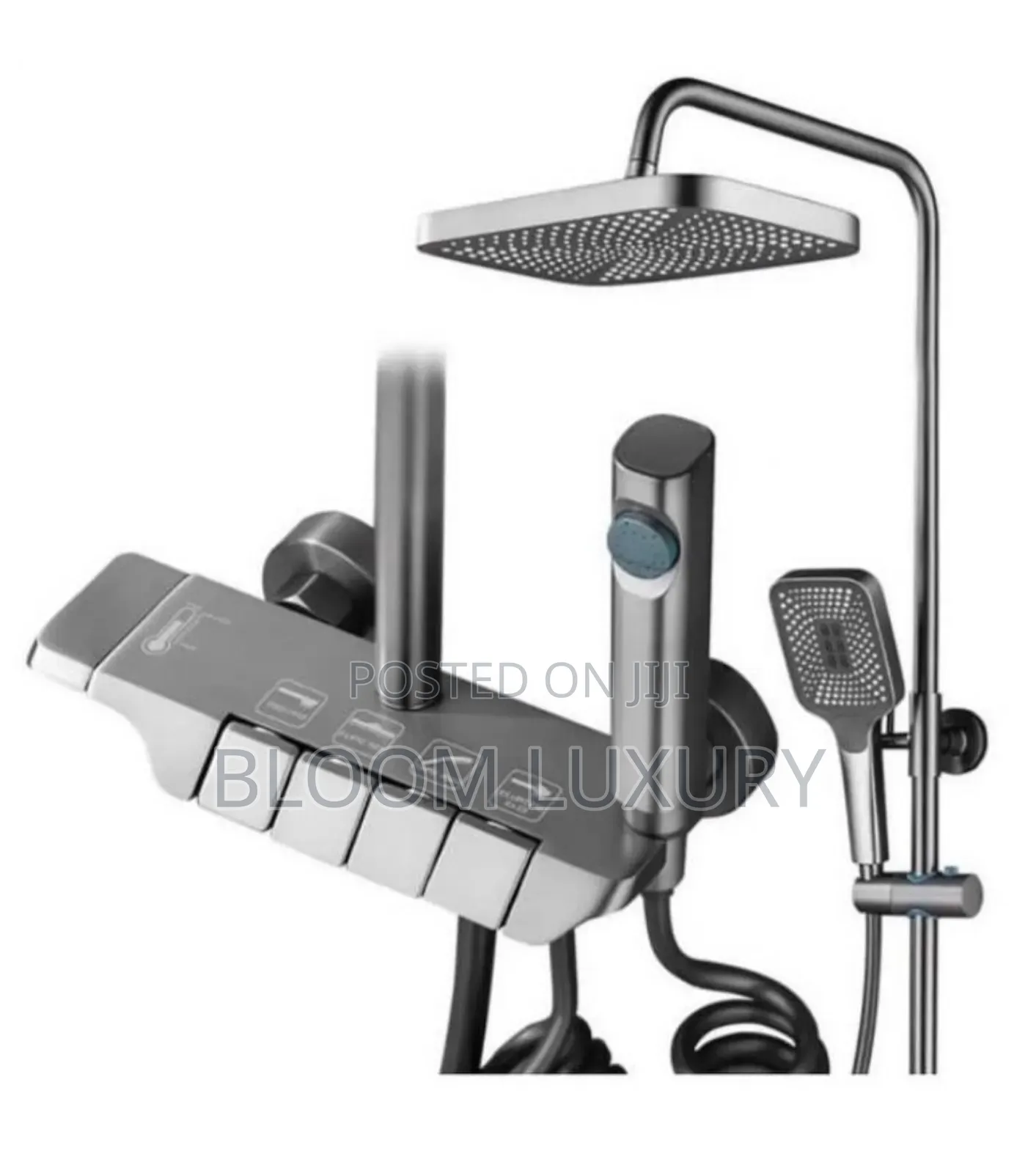 Grey Paino Surface Shower