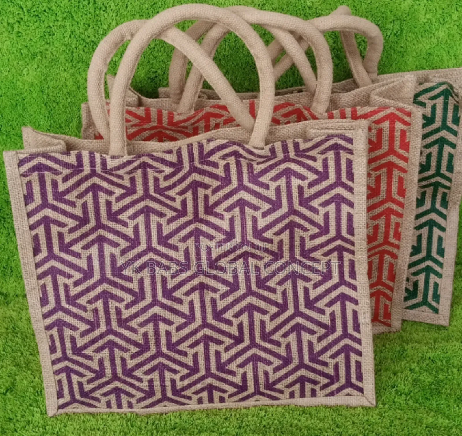 12 Pic's Jute Bag