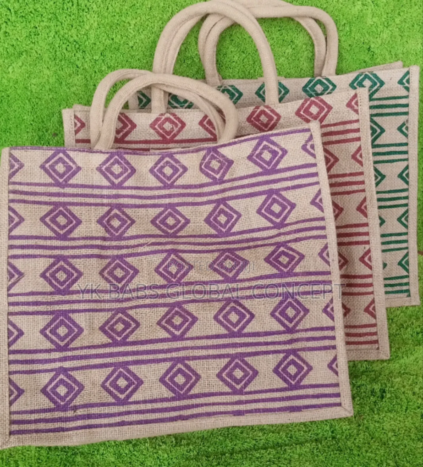12 Pic's Jute Bag