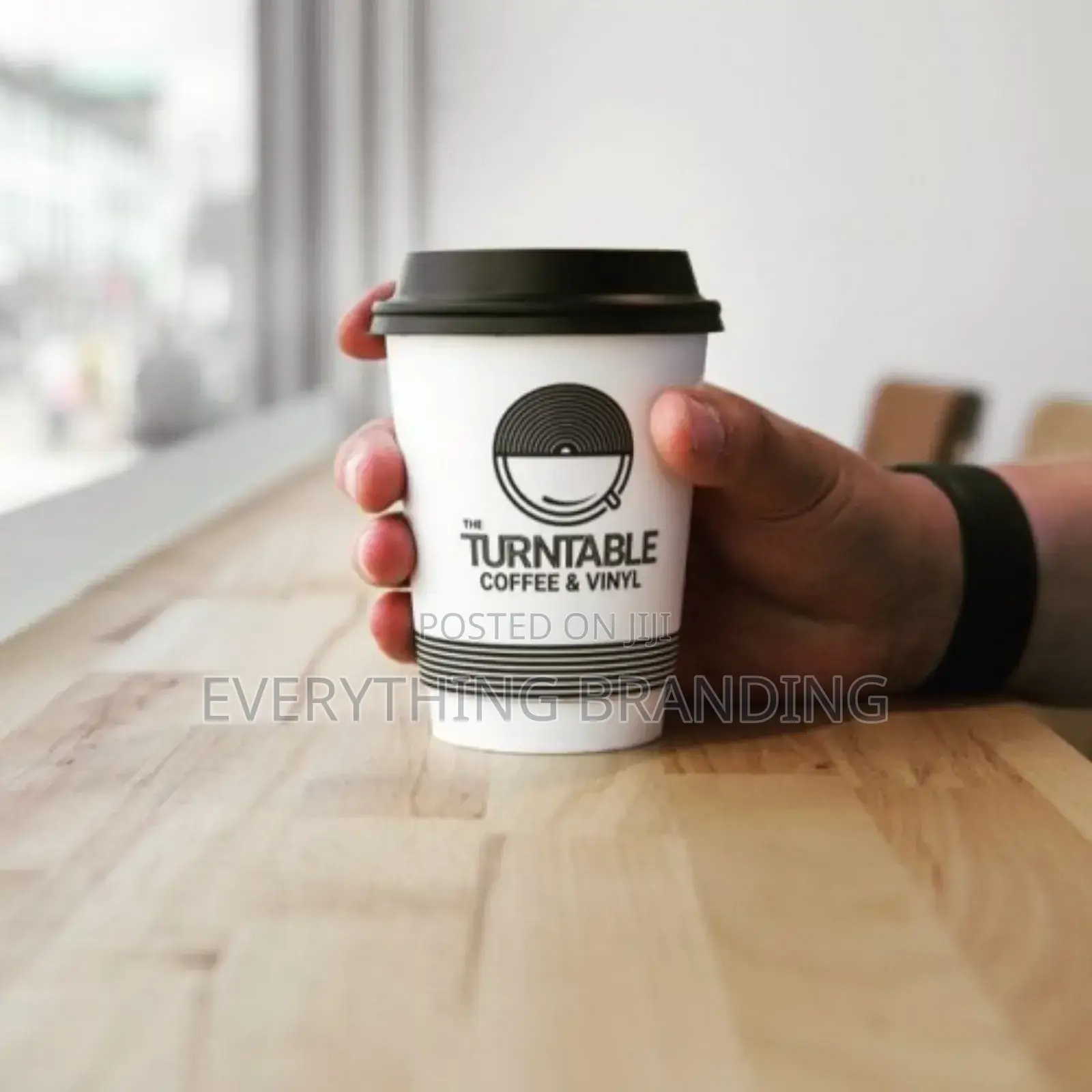 Printed Paper Cups for Coffee, Events Takeaway Branding