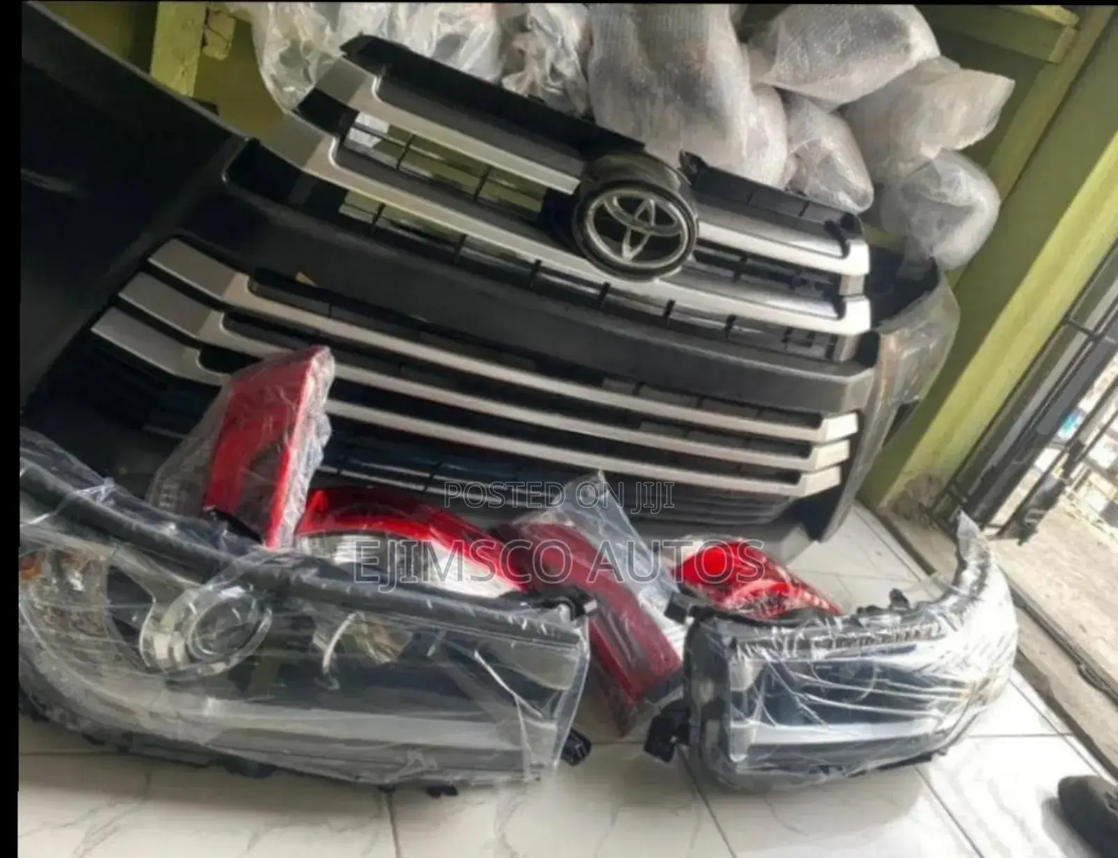 Complete Bumper And Accessories Highlander 2018 Model