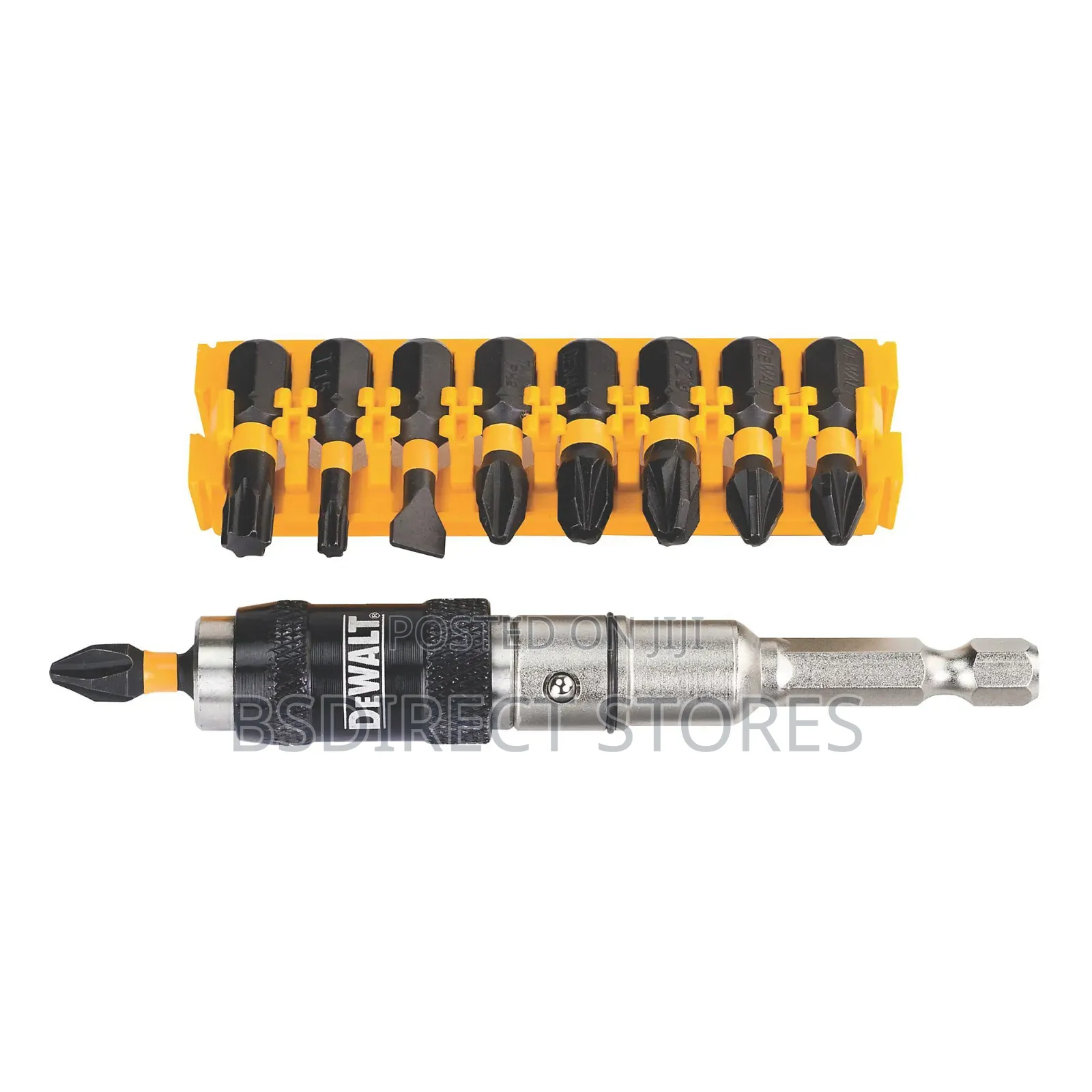 Dewalt Extreme Impact Torsion Bit Set With Holder 10 Piece